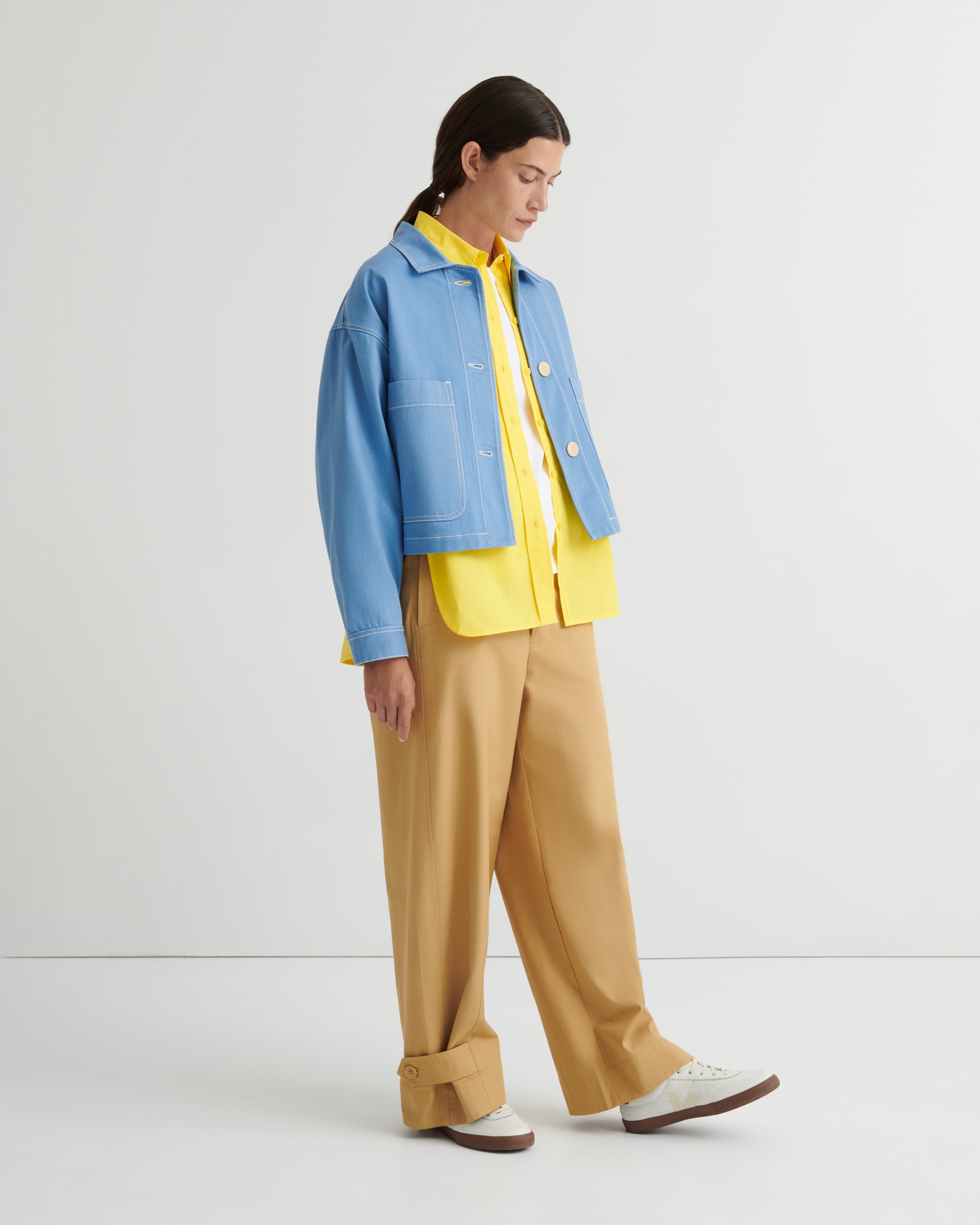 Kowtow - Ava Jacket - Sky Denim