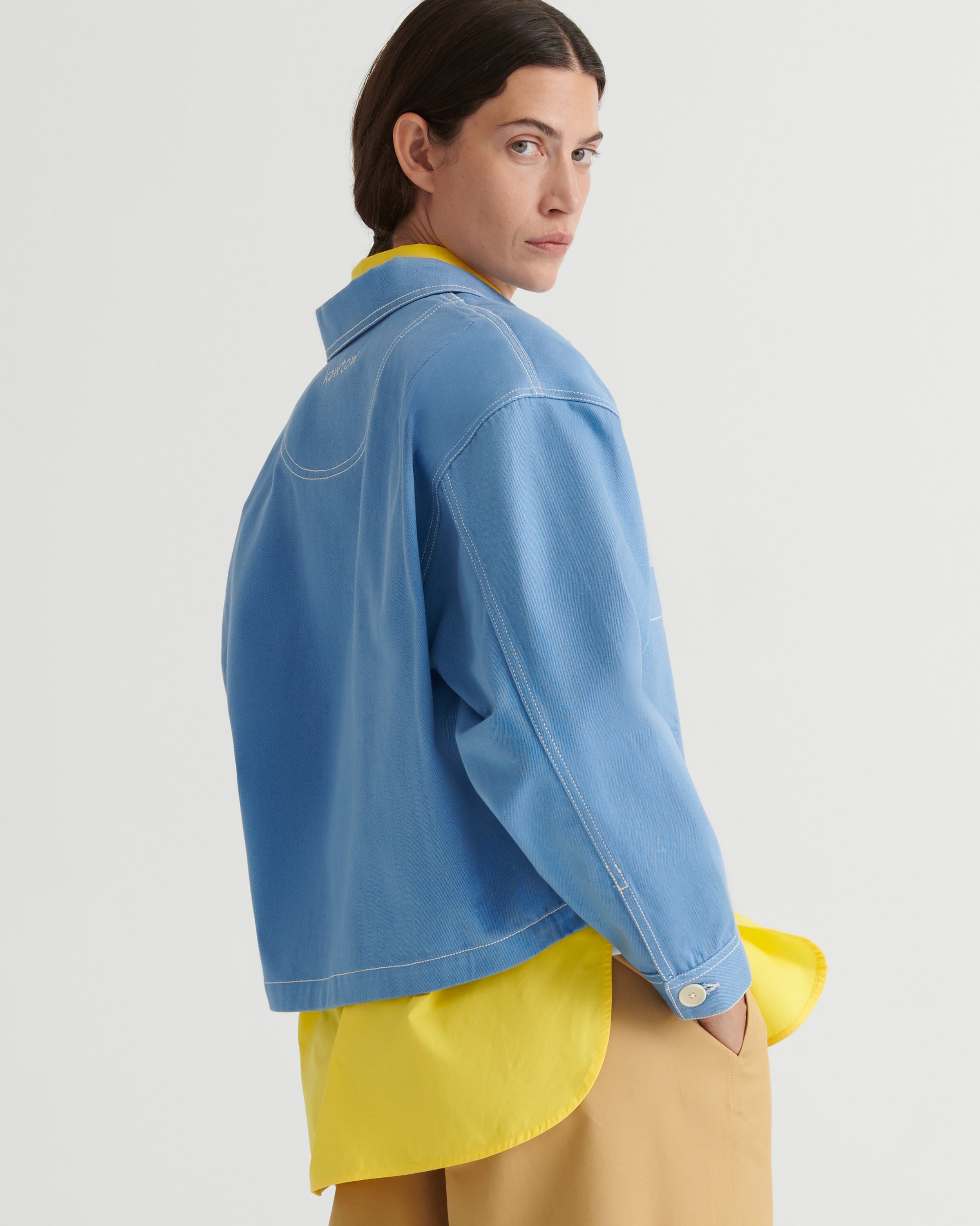 Kowtow - Ava Jacket - Sky Denim