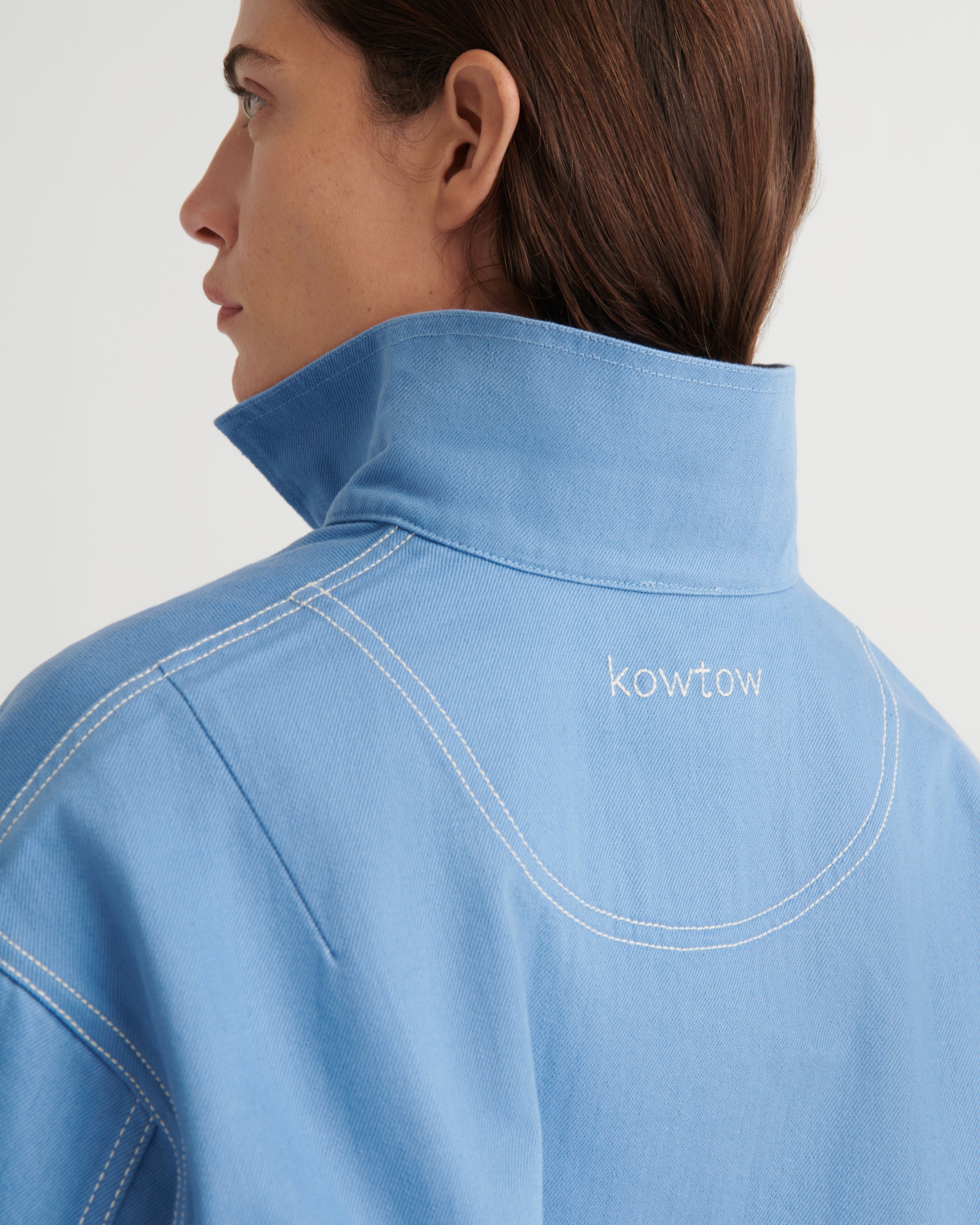Kowtow - Ava Jacket - Sky Denim