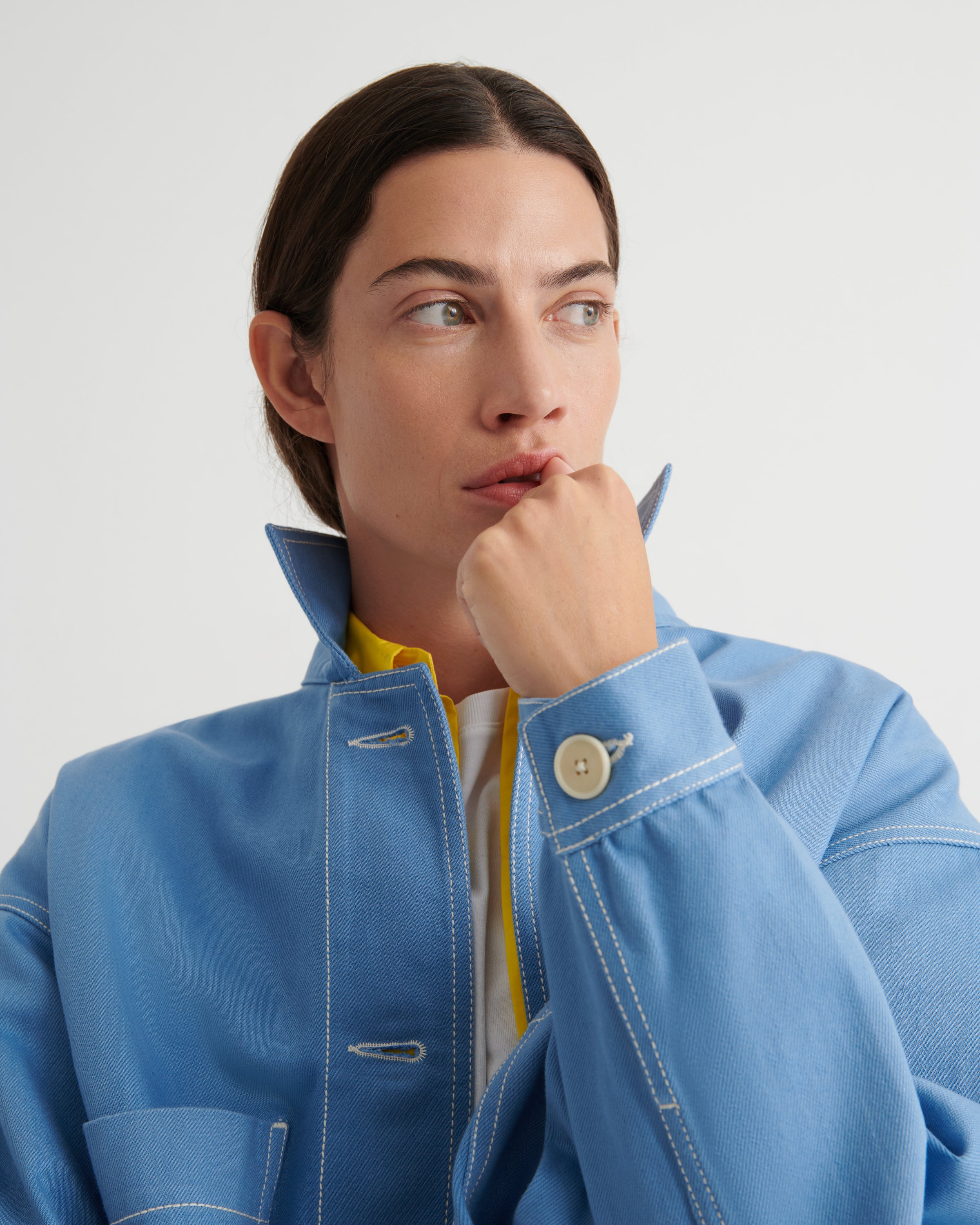 Kowtow - Ava Jacket - Sky Denim
