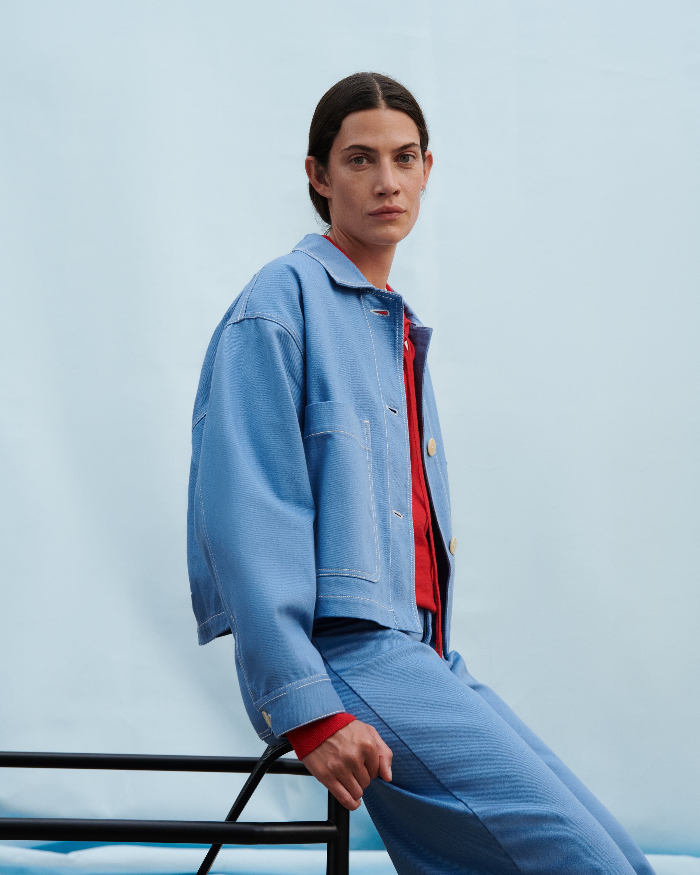 Kowtow - Ava Jacket - Sky Denim