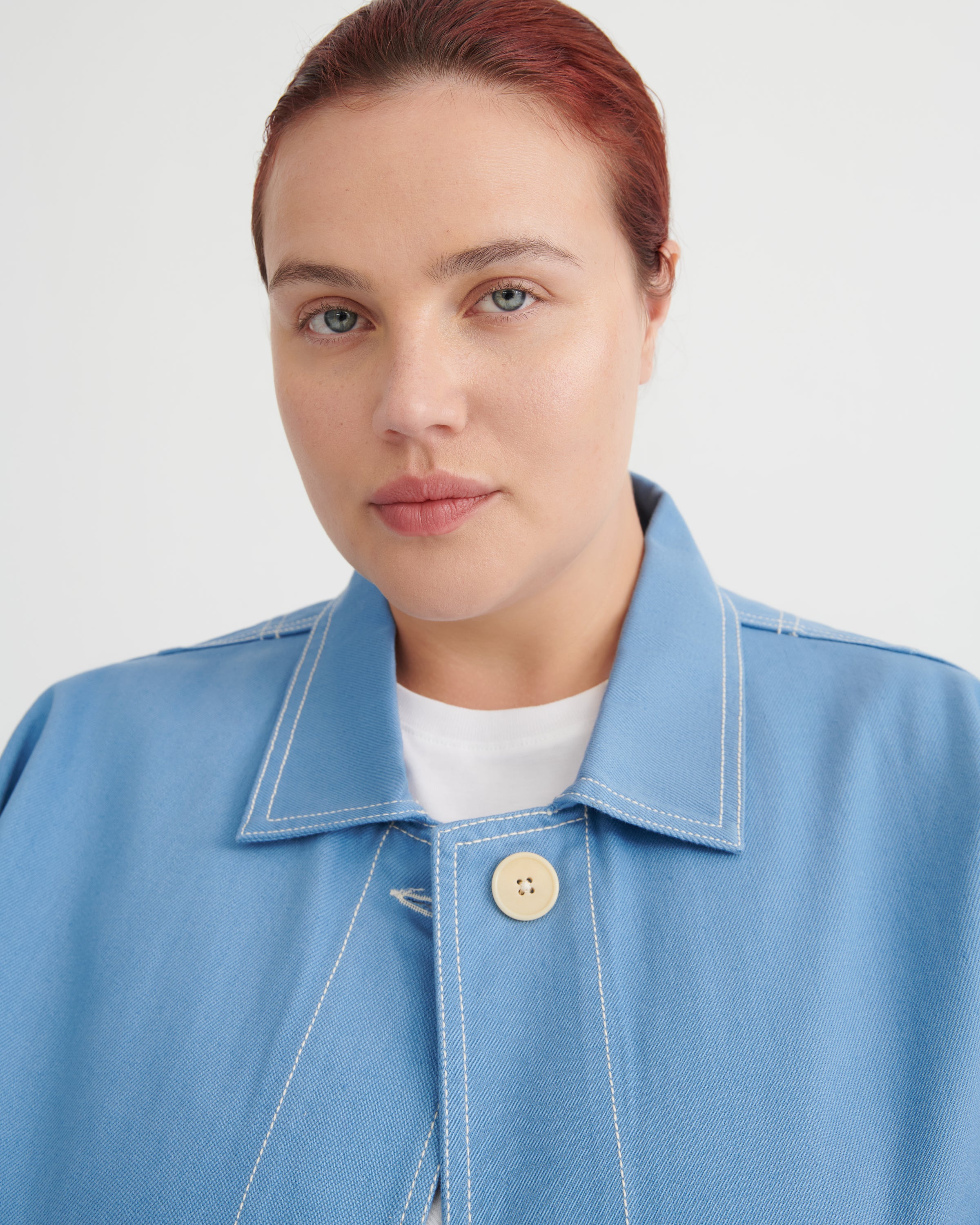 Kowtow - Ava Jacket - Sky Denim