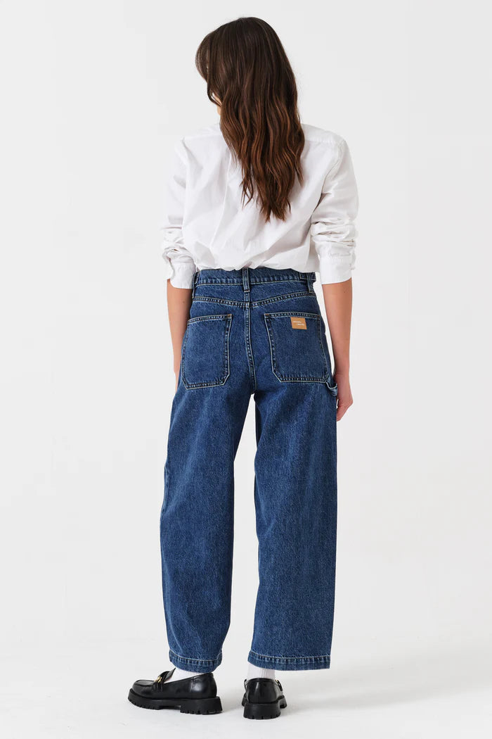 Seventy + Mochi - Cami Wide Barrel Leg Jean - Phoenix