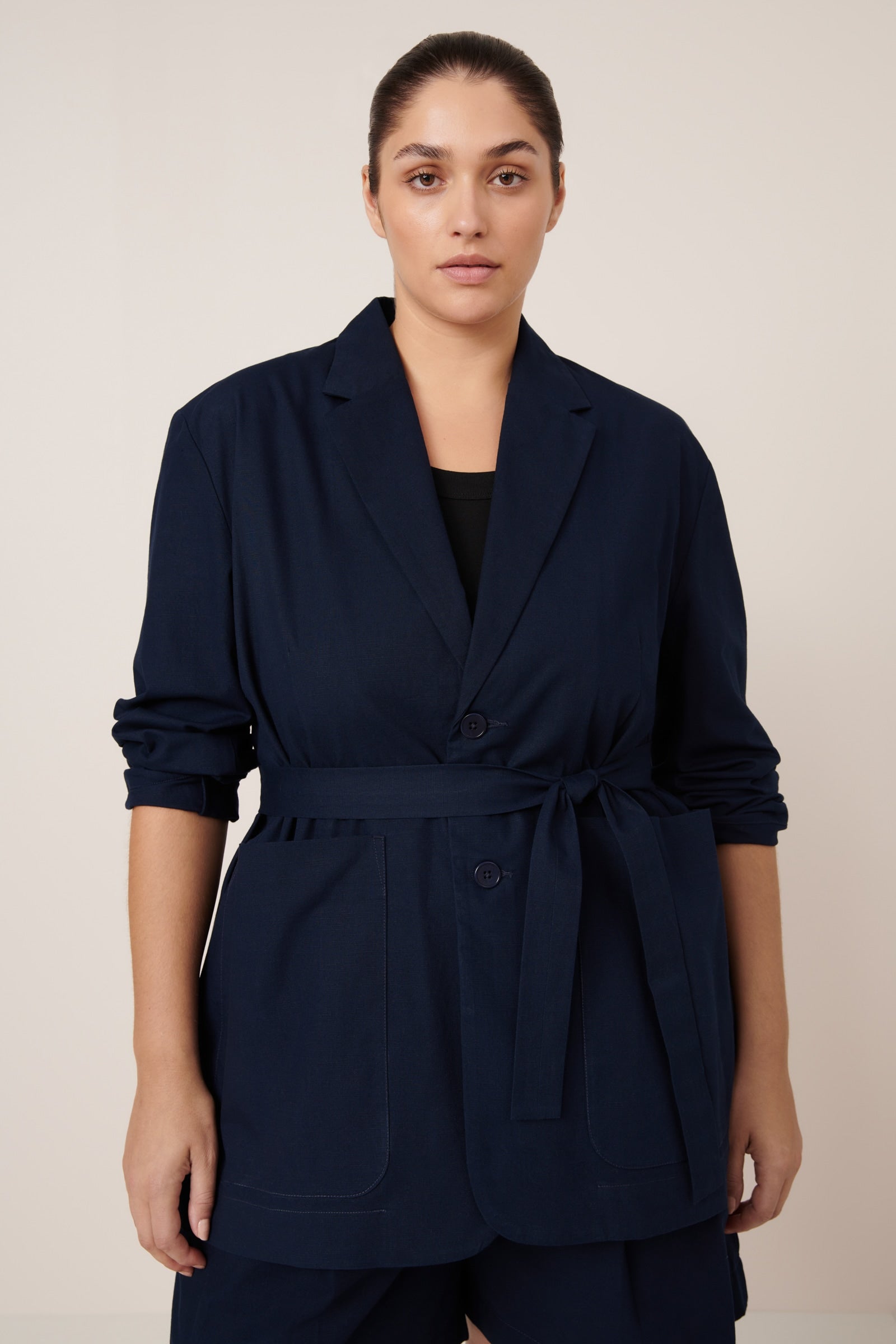 Kowtow - Carter Blazer - Evening Navy