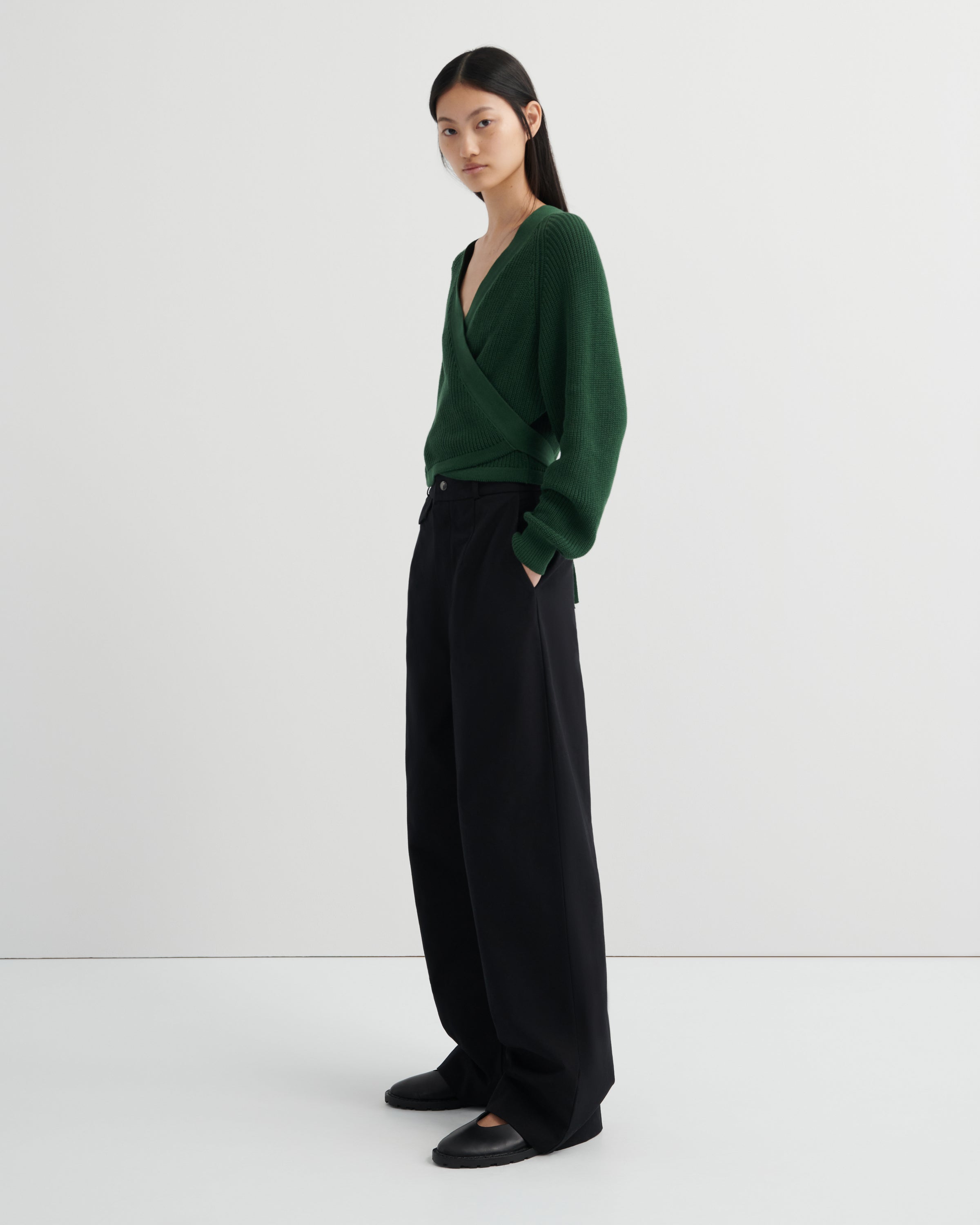 Kowtow - Composure Cardigan - Forest
