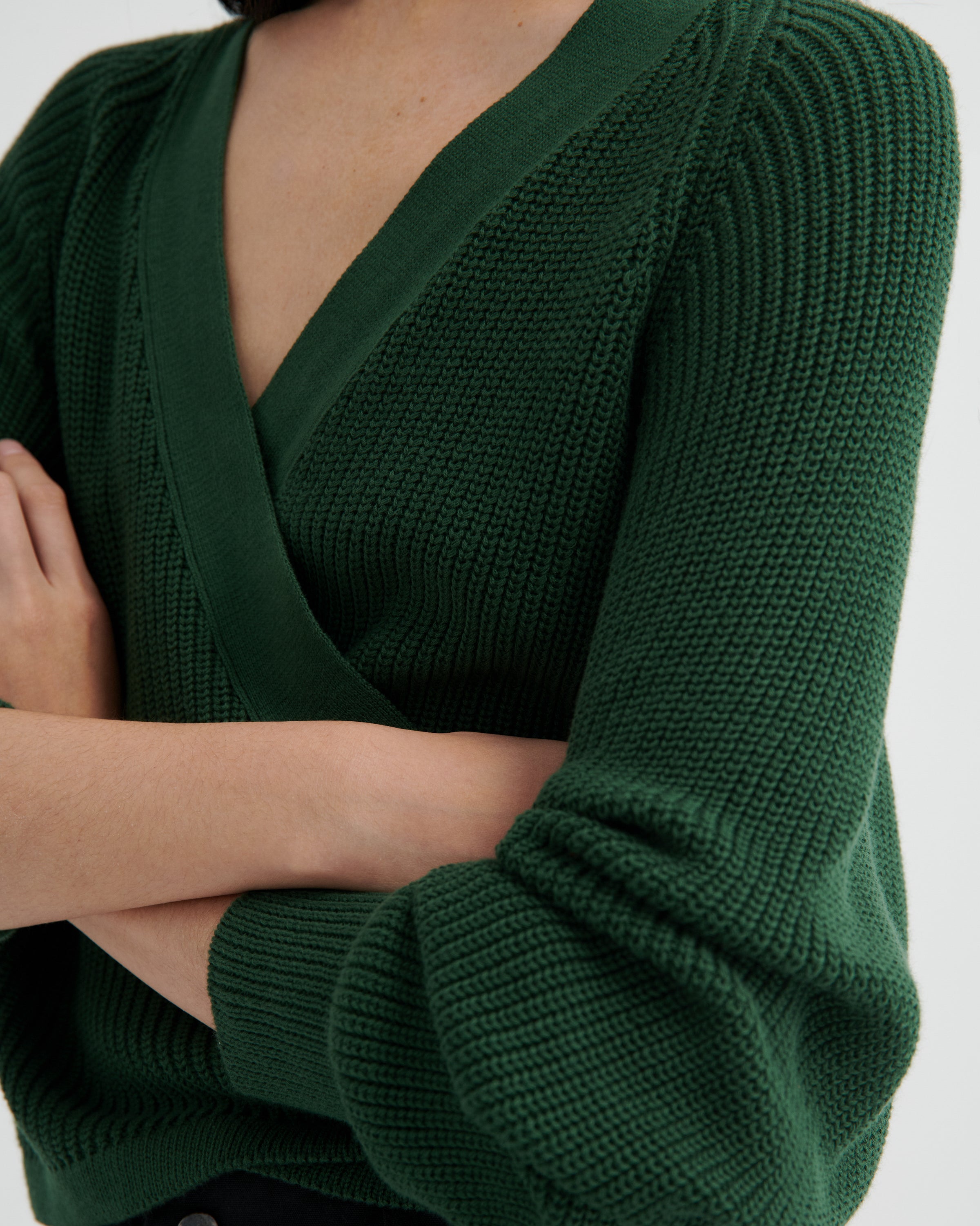 Kowtow - Composure Cardigan - Forest