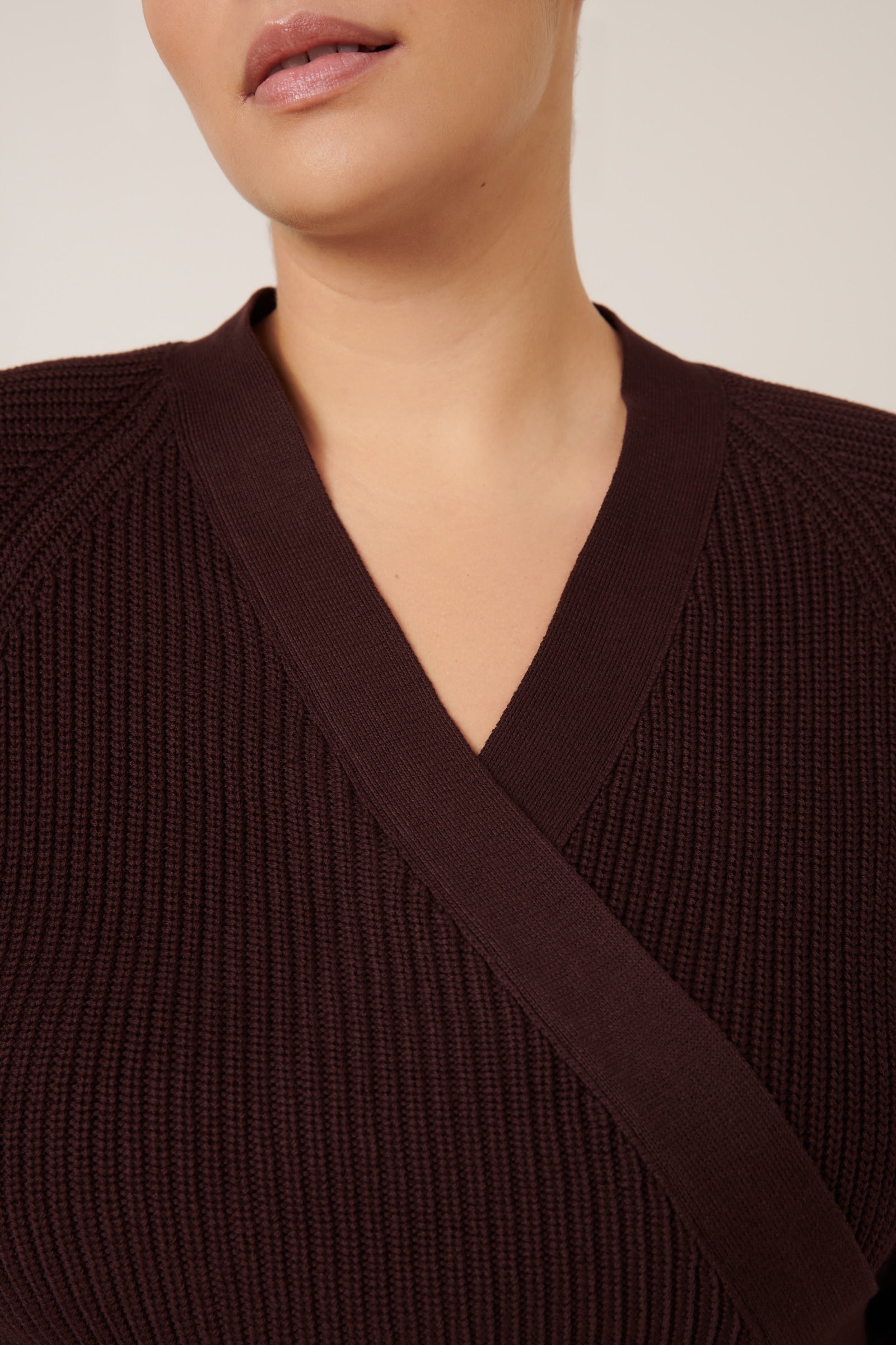 Kowtow - Composure Cardigan - Mahogany
