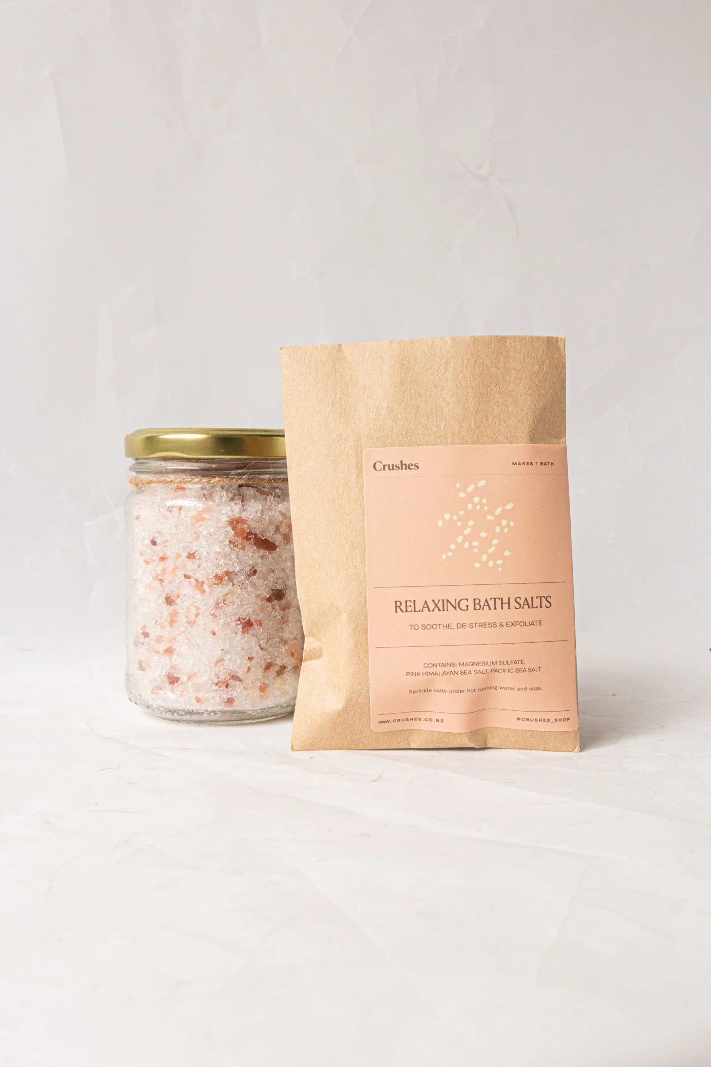 Crushes - Relaxing Bath Salts - Single Use