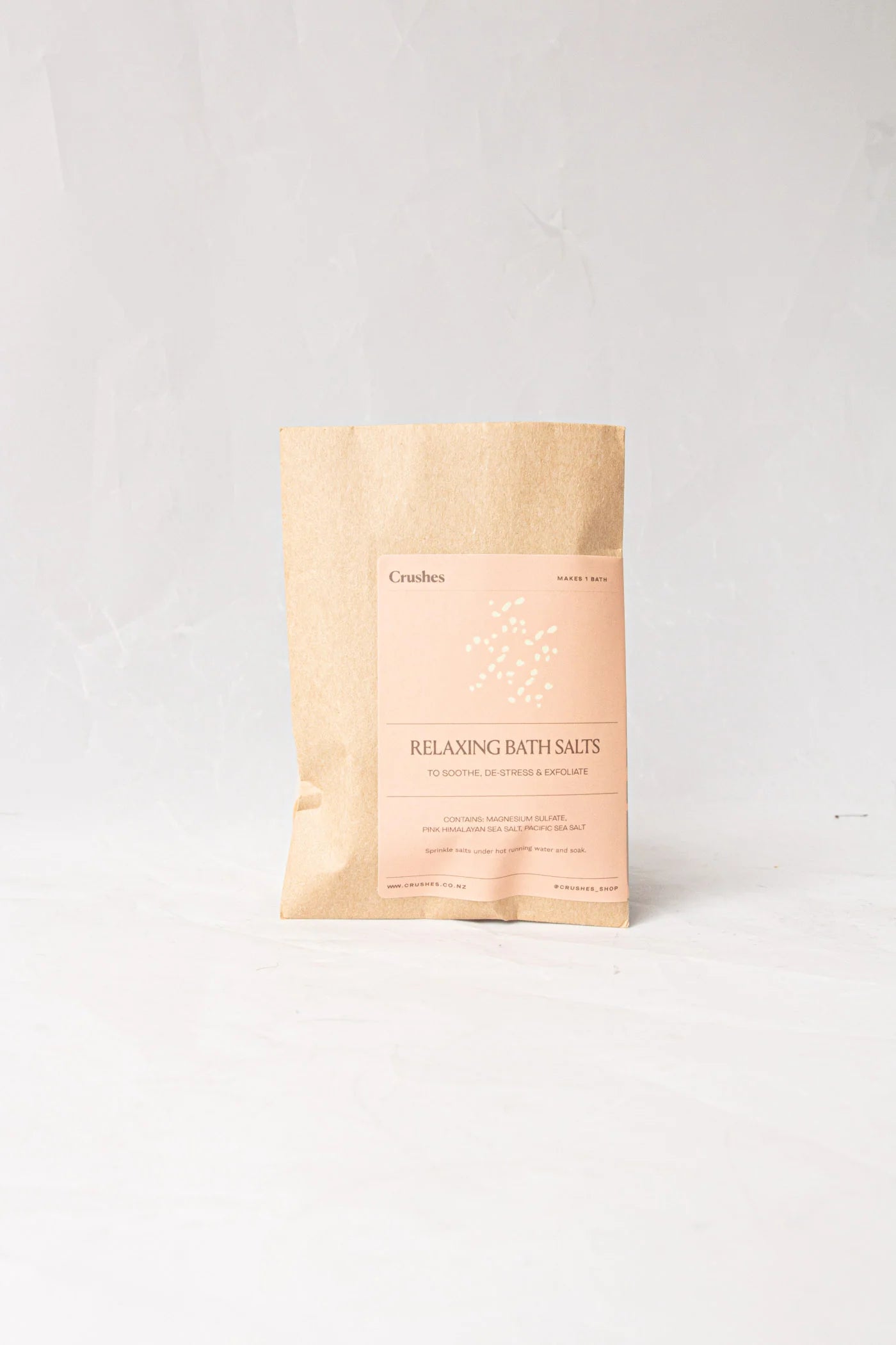 Crushes - Relaxing Bath Salts - Single Use