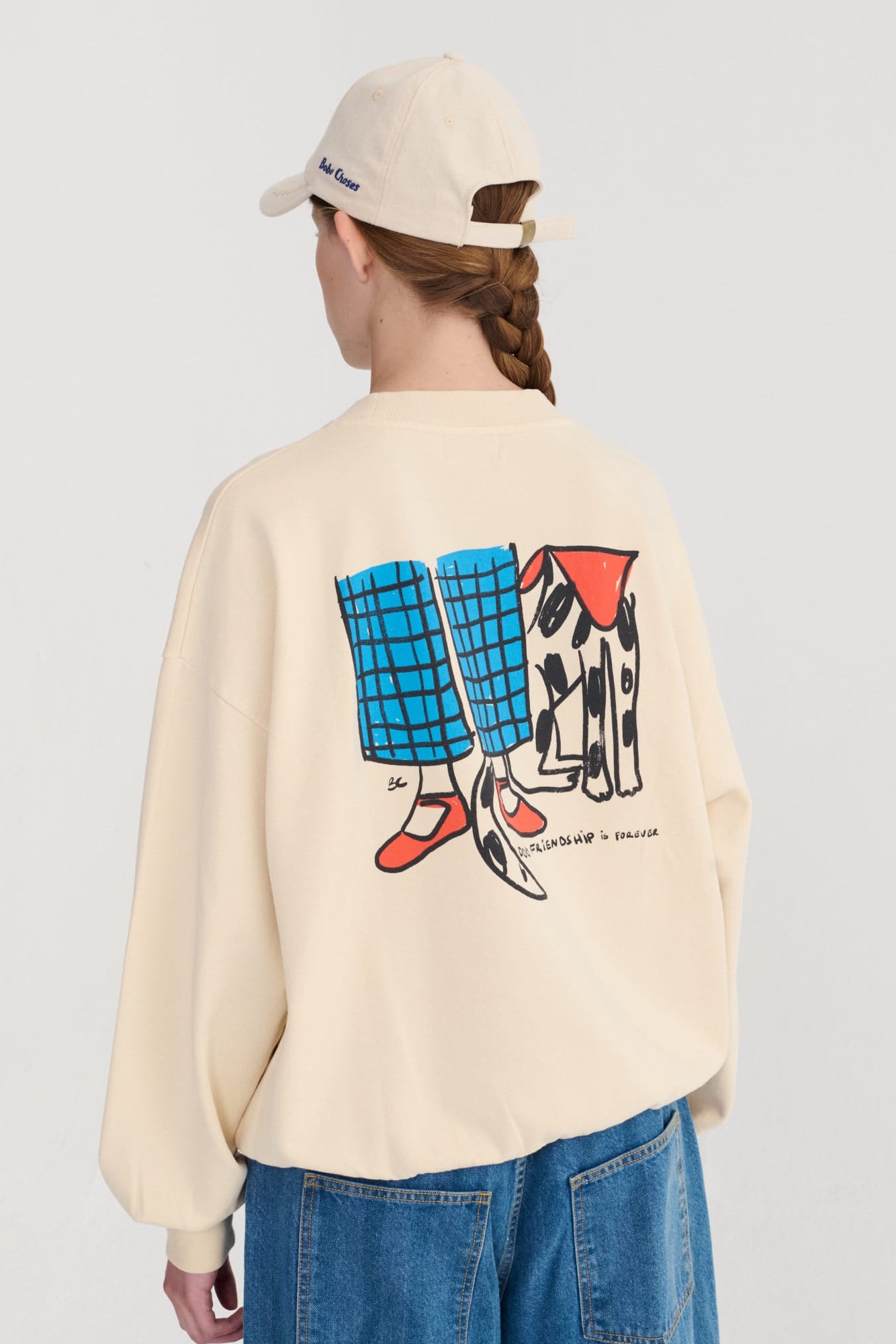 Bobo Choses - Dog Friendship Relaxed Sweatshirt