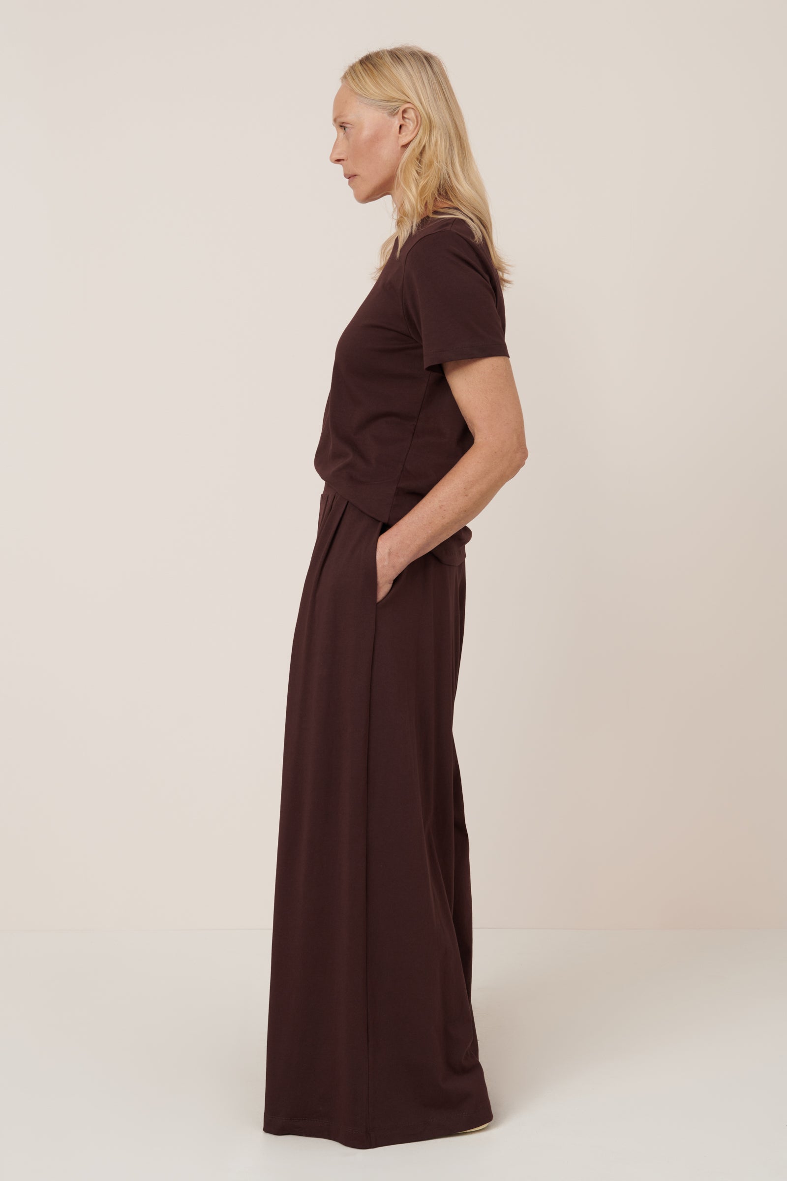 Kowtow - Drape Pant - Mahogany