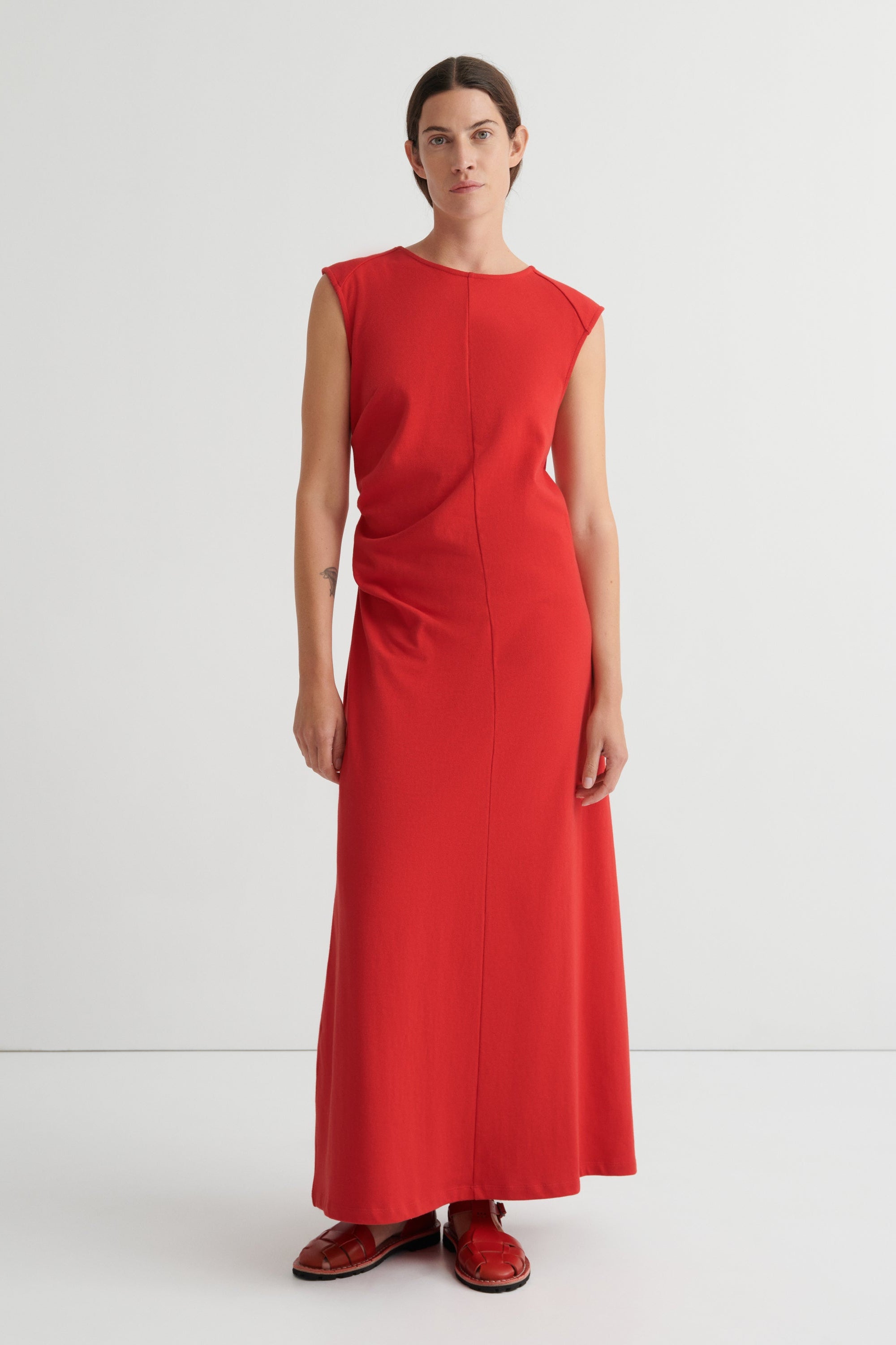 Kowtow - Ember Dress - Poppy Red