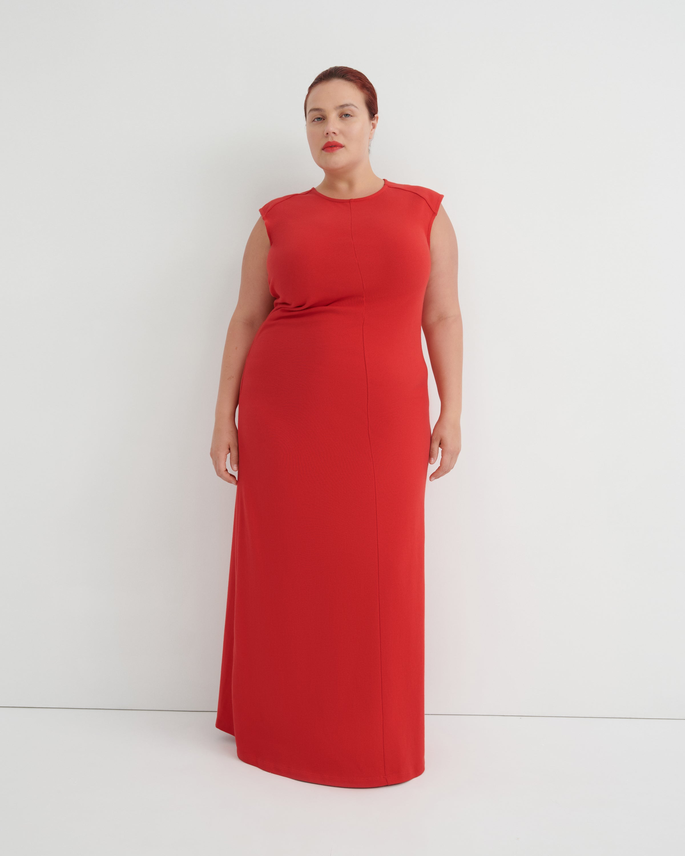 Kowtow - Ember Dress - Poppy Red