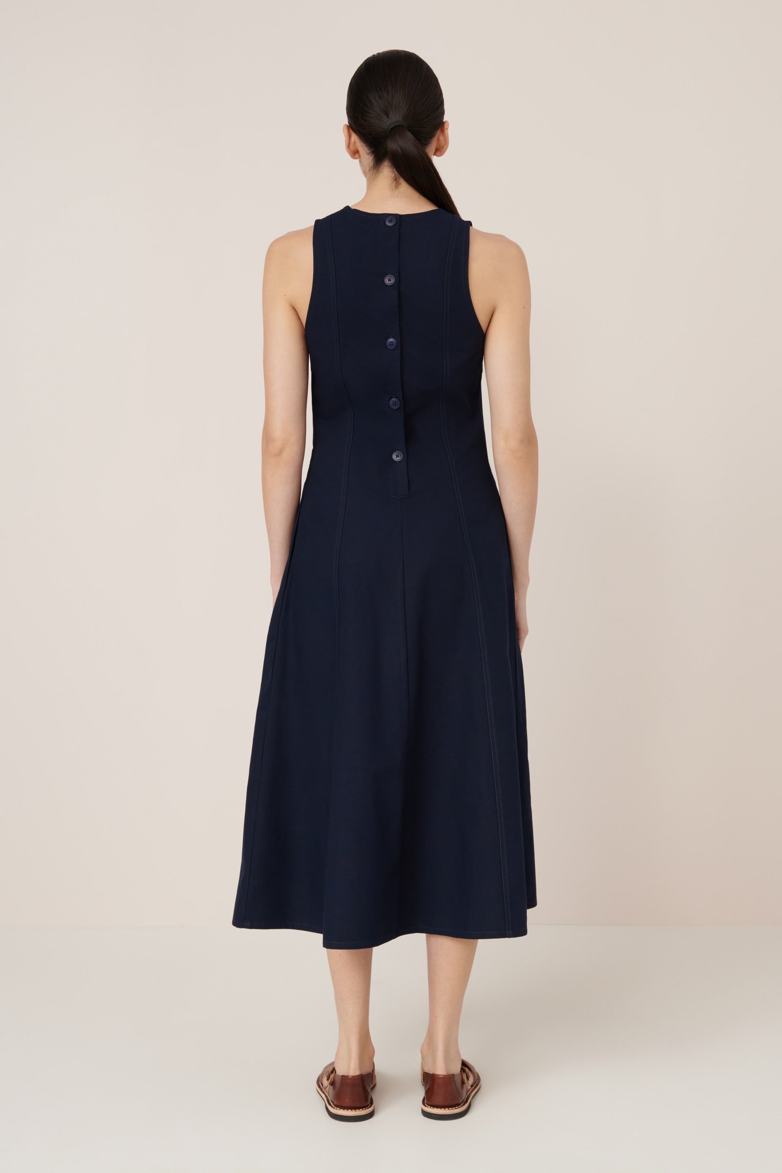 Kowtow – Framework Dress - Evening Navy
