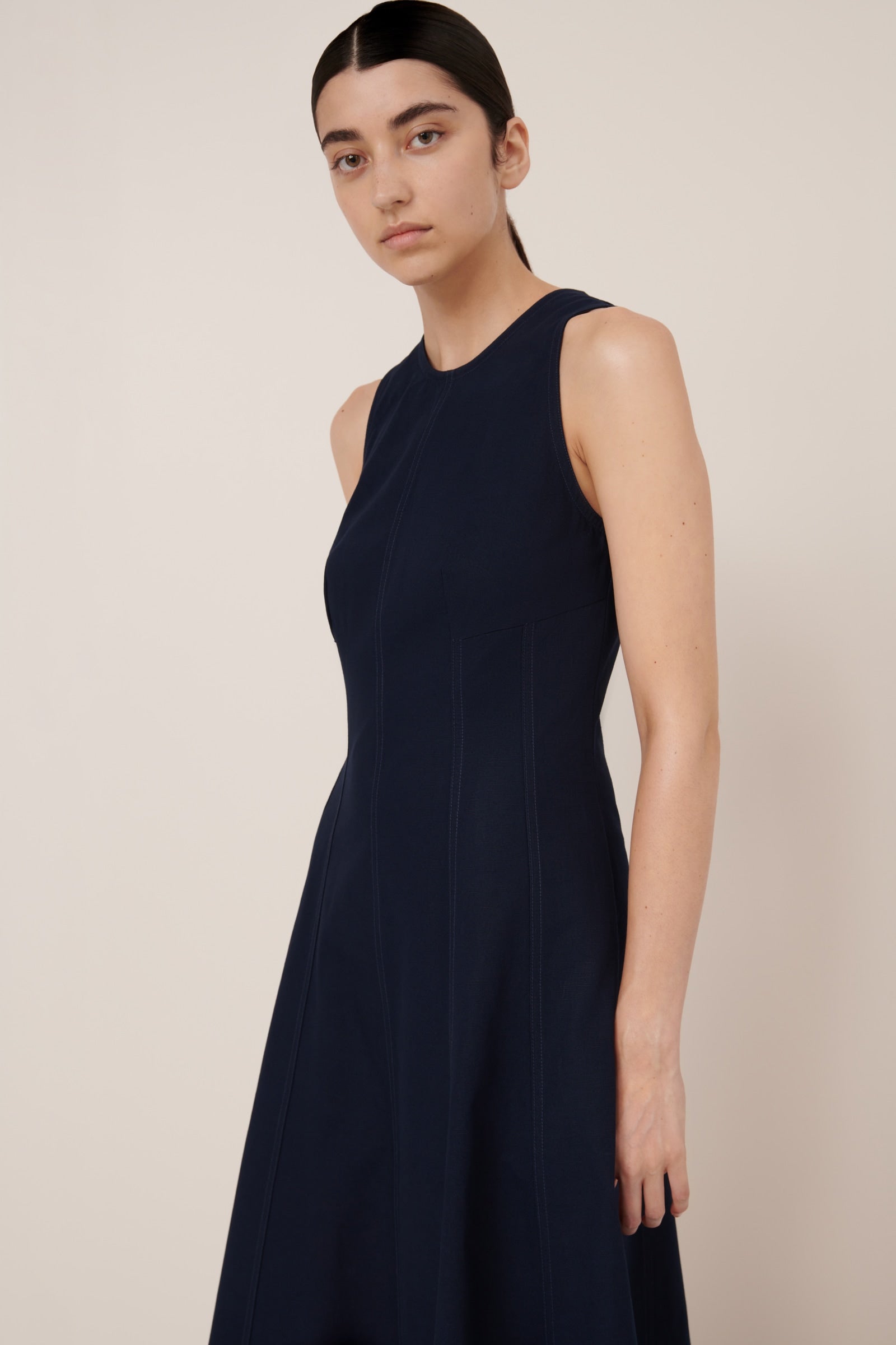Kowtow – Framework Dress - Evening Navy