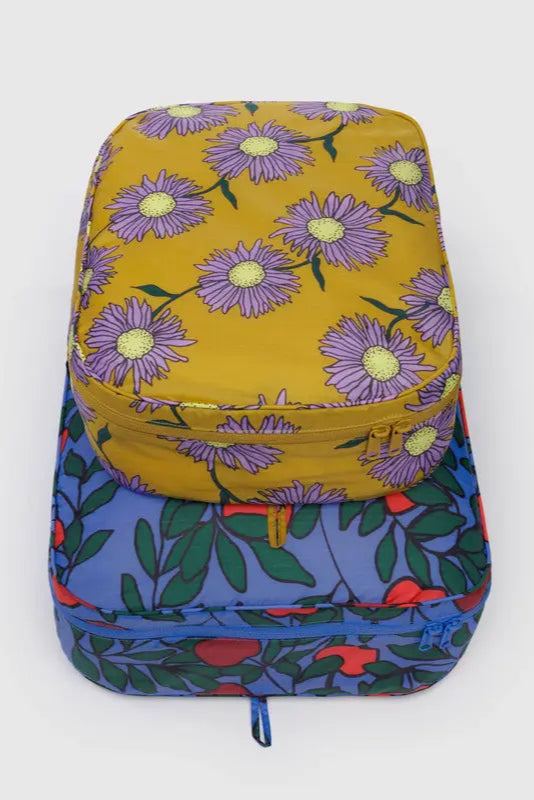 Baggu - Large Packing Cube Set - Night Orchard