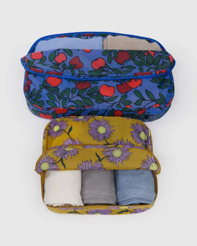 Baggu - Large Packing Cube Set - Night Orchard