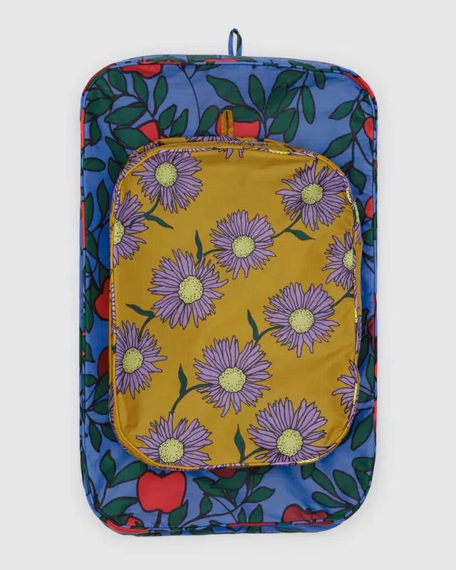 Baggu - Large Packing Cube Set - Night Orchard