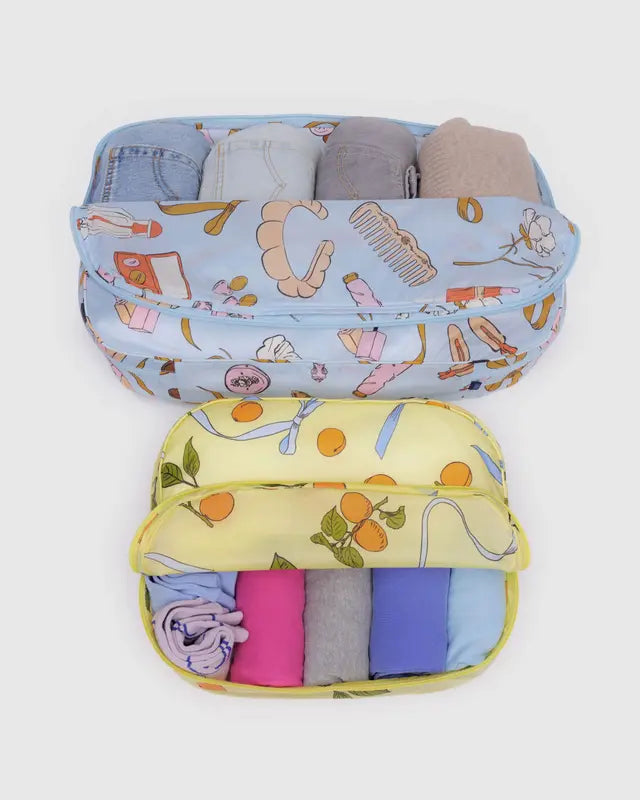 Baggu - Large Packing Cube Set - Get Ready With Me