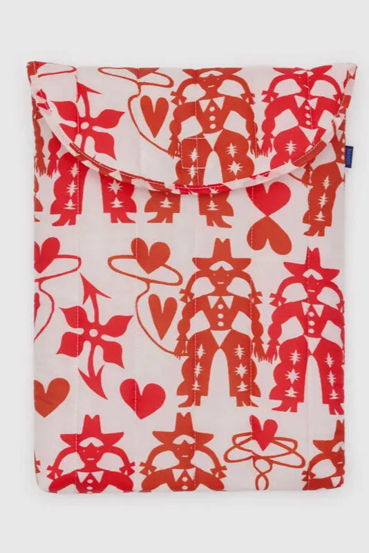 Baggu - Puffy Laptop Sleeve 16" - Cowgirl
