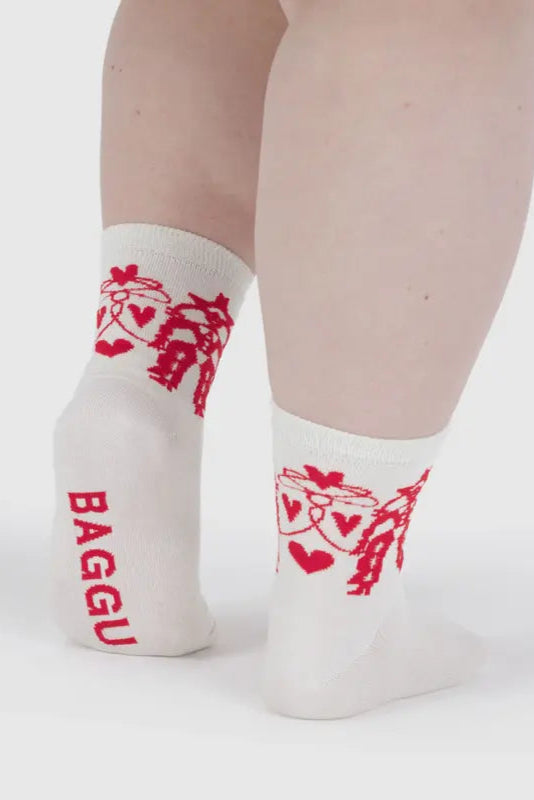 Baggu - Crew Sock - Cowgirl