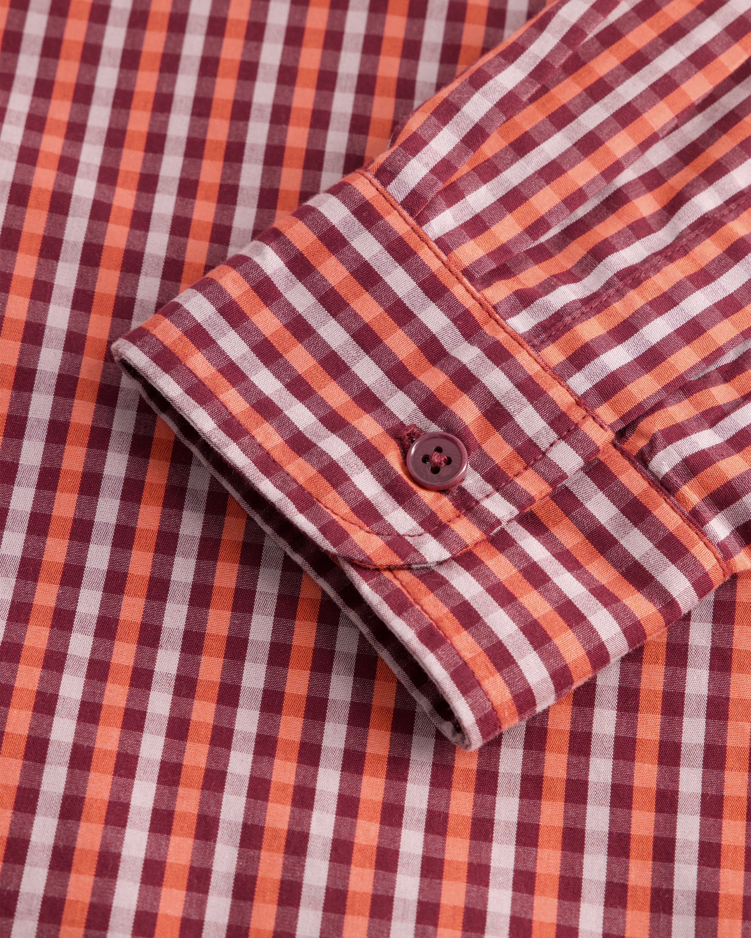 Kowtow - Lauren Shirt - Maroon Check