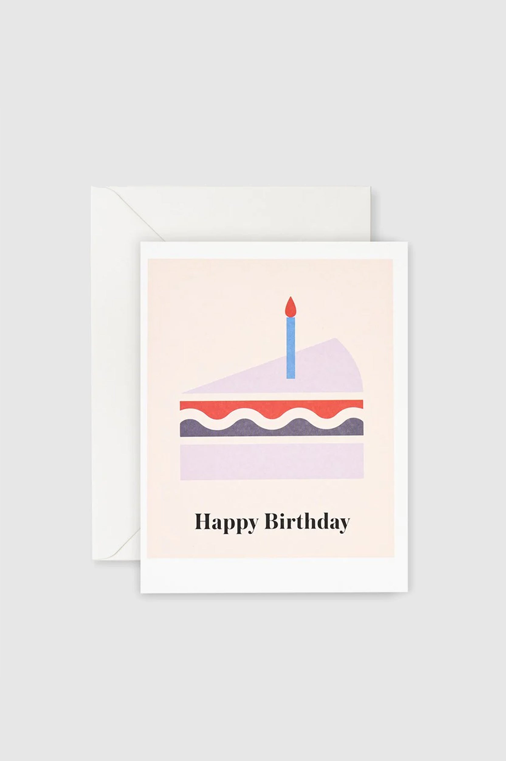 Lettuce - Happy Birthday Cake Card