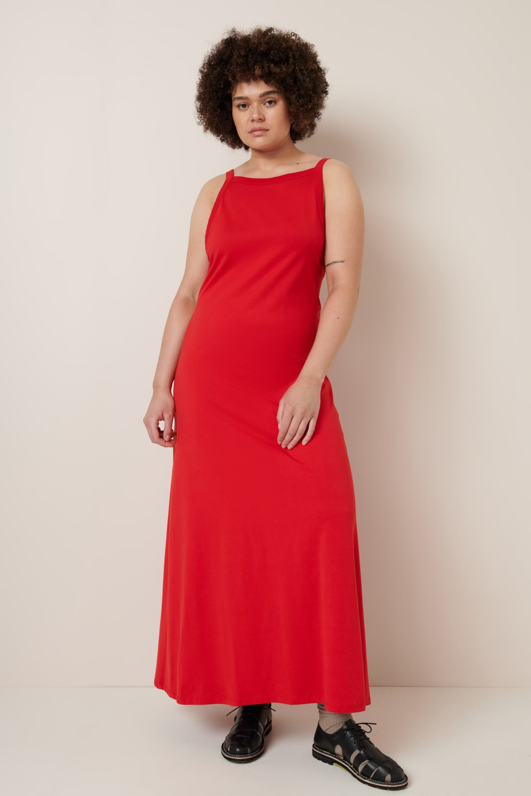 Kowtow - Low Back Dress - Red