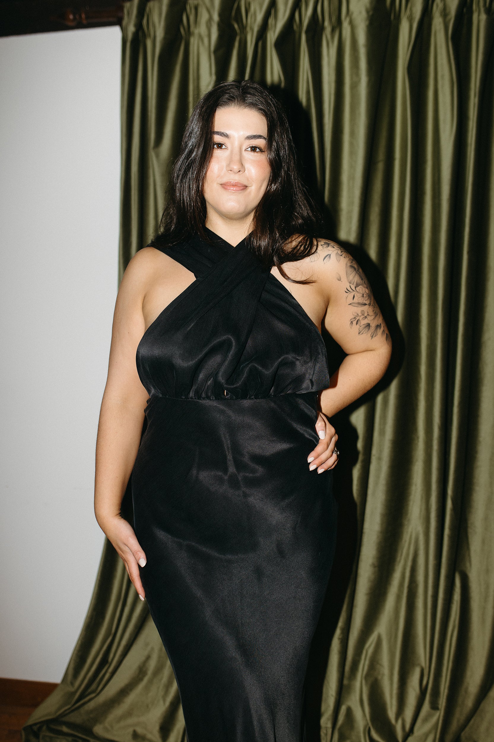 Mane - Monet Drape Dress