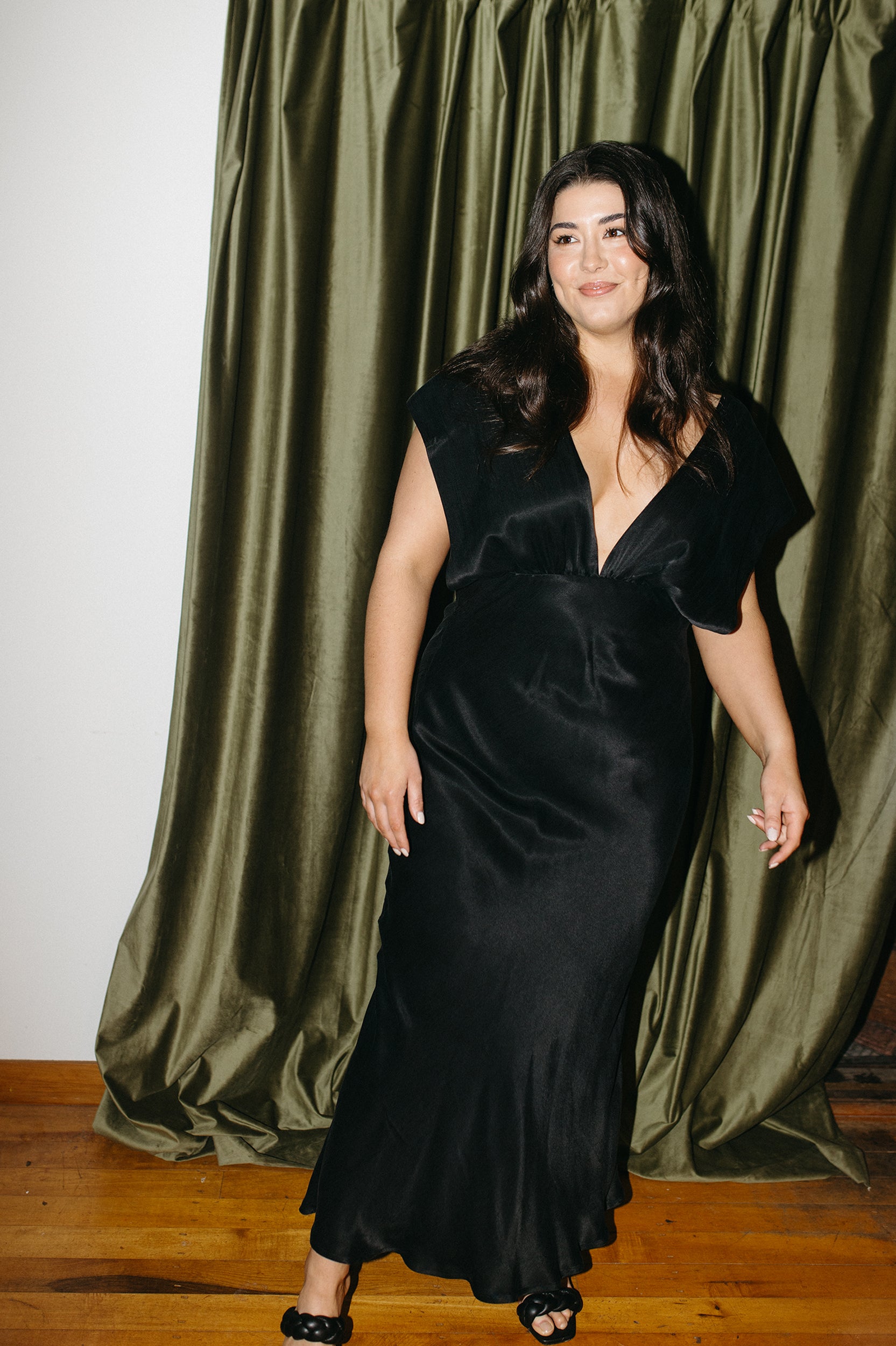 Mane - Monet Drape Dress