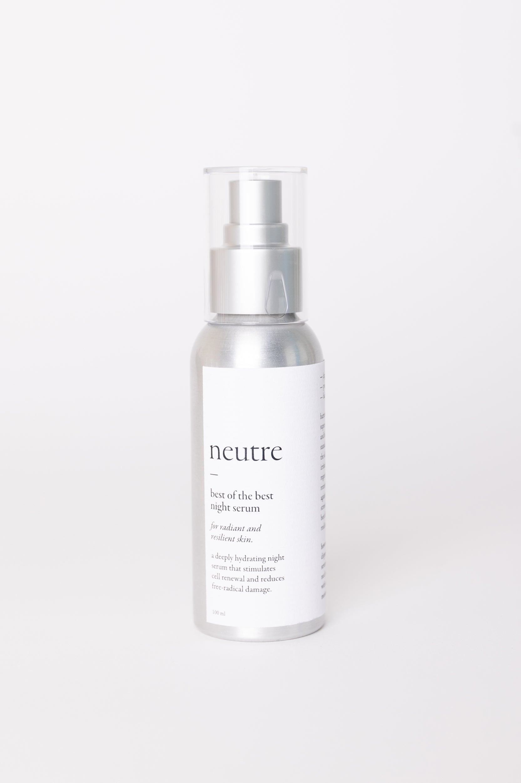 Neutre - Best of The Best Night Serum - 100g