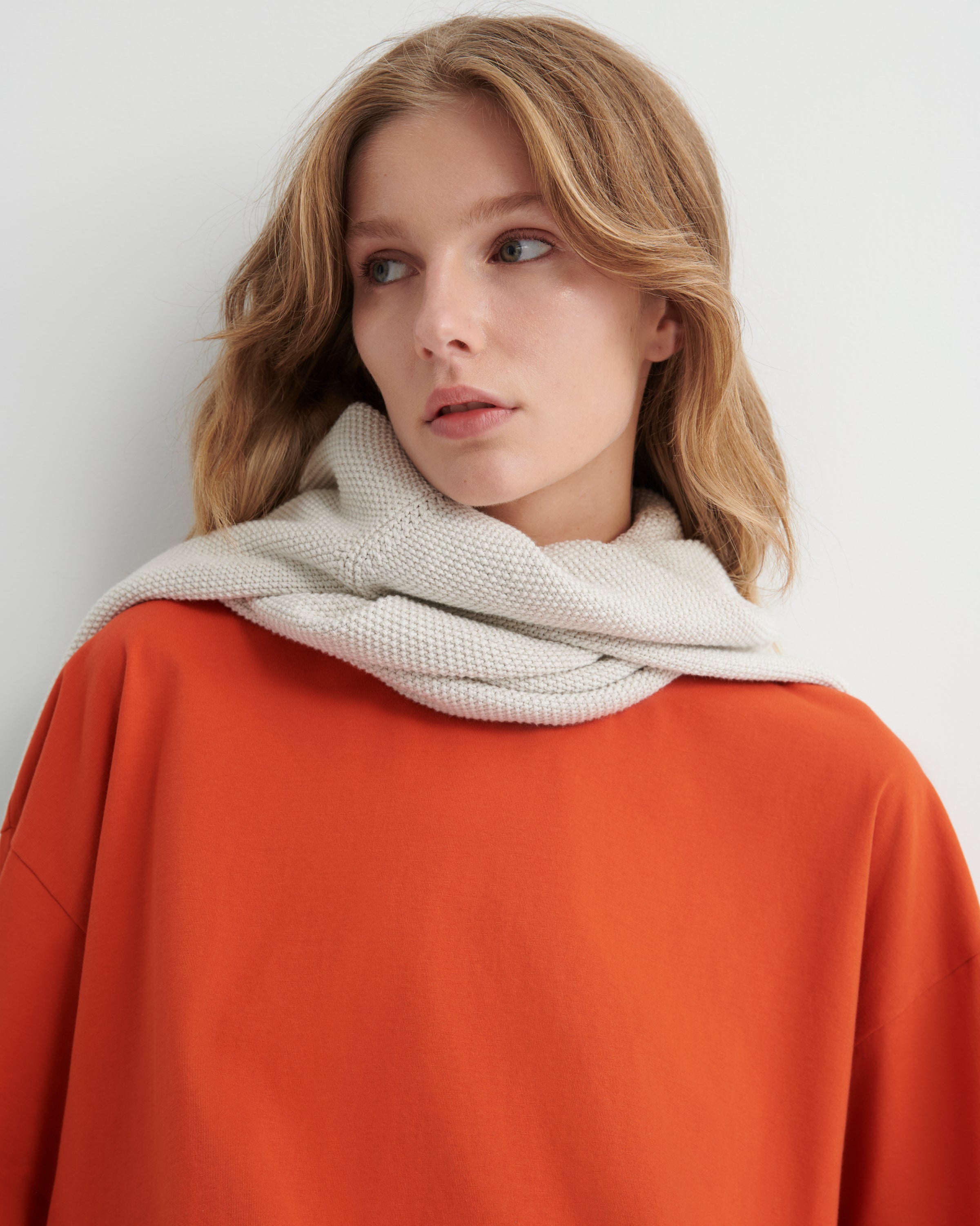 Kowtow - Oversized Boxy Tee - Nasturtium