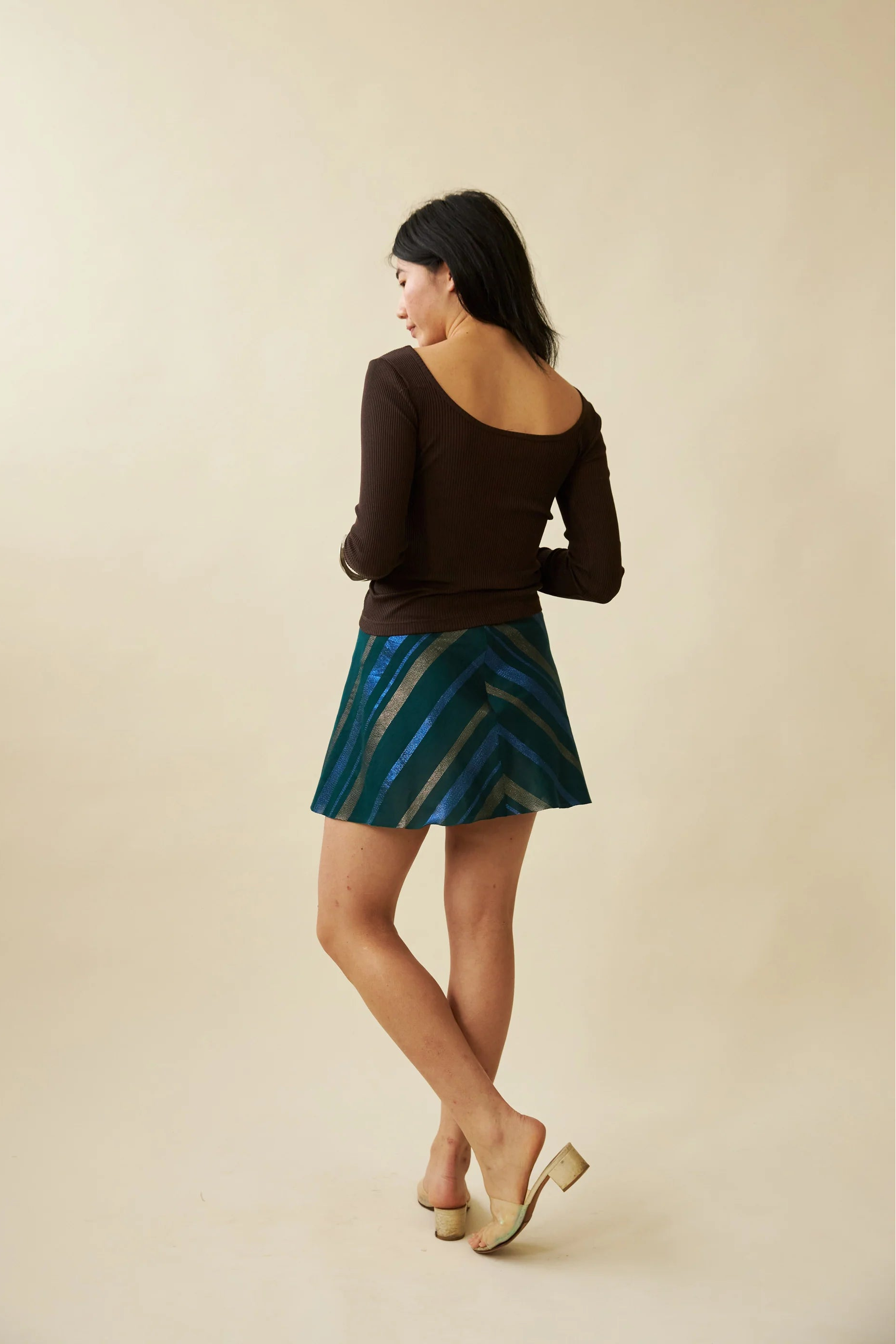 Penny Sage - Rohmer Mini - Emerald Sparkle