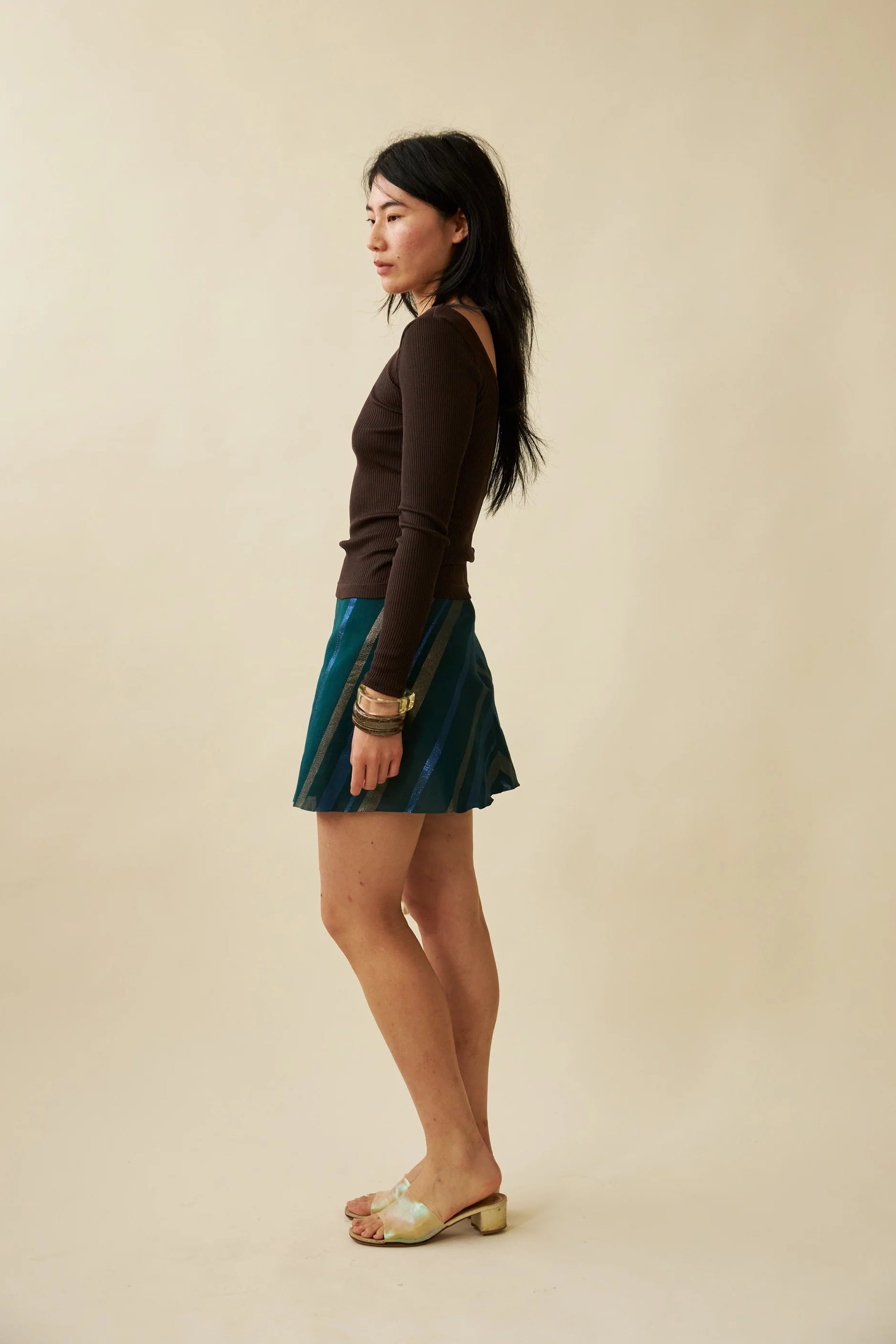 Penny Sage - Rohmer Mini - Emerald Sparkle