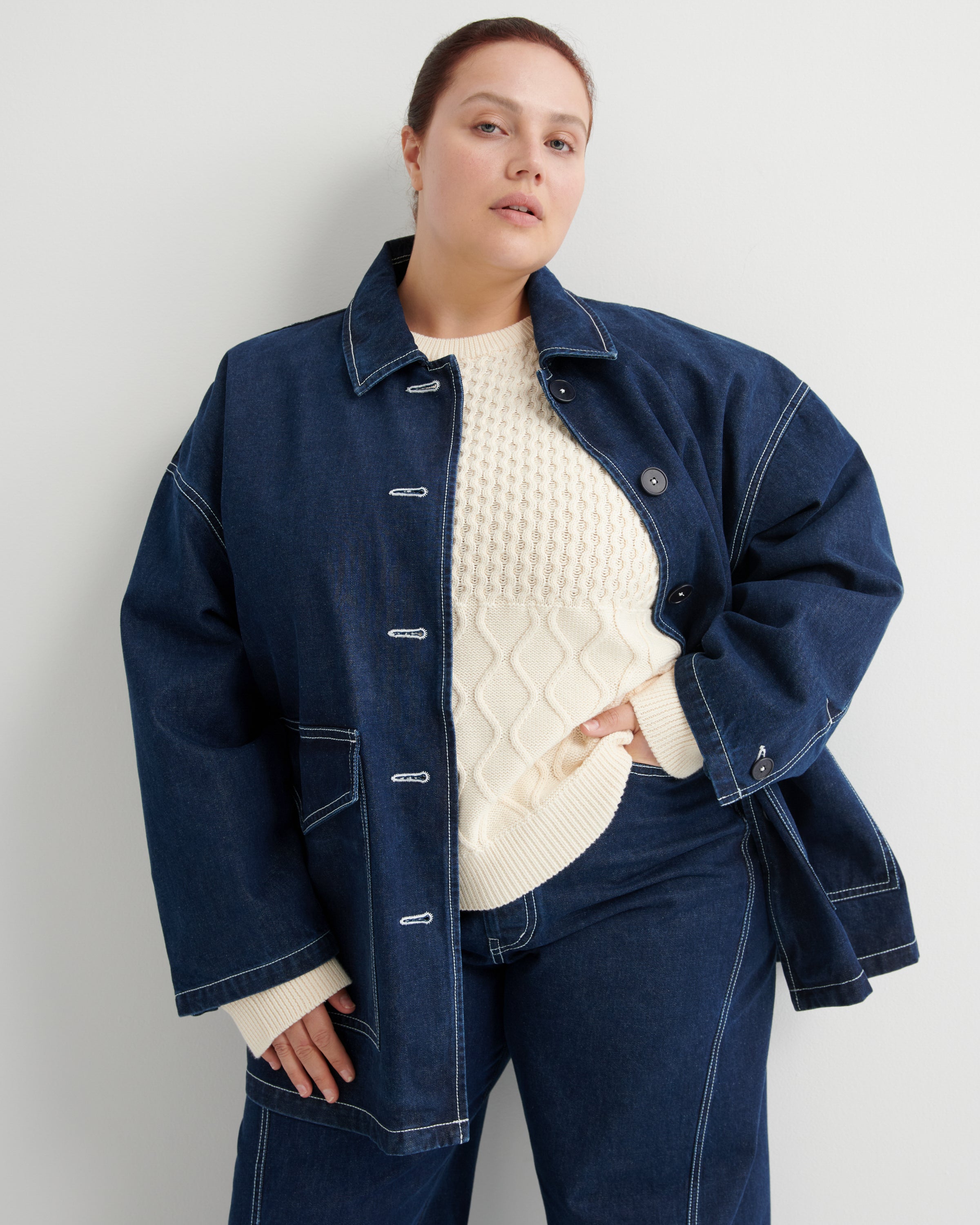 Kowtow - Portrait Jacket - Indigo Denim