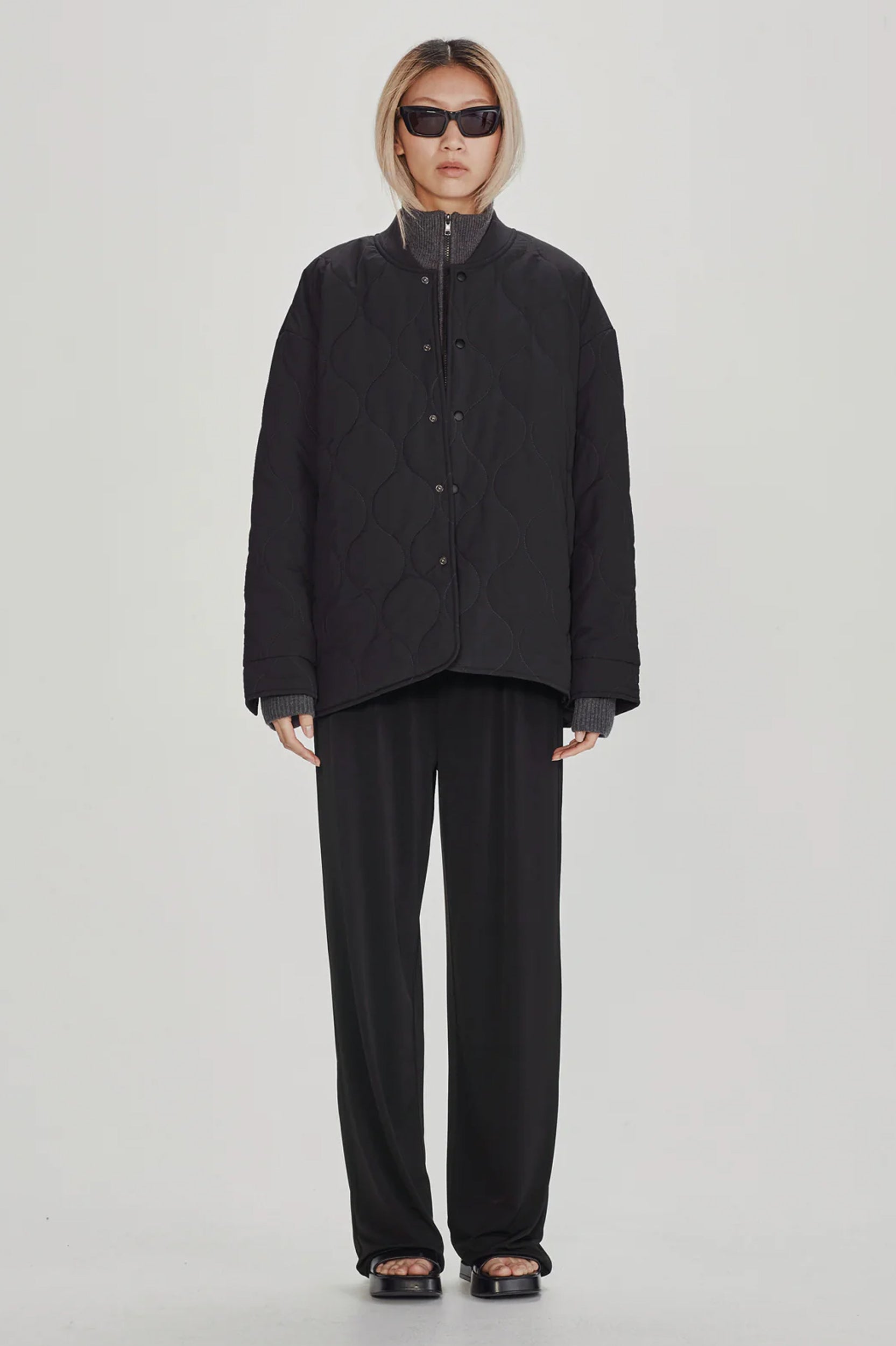 Commoners - Quilted Jacket - Black