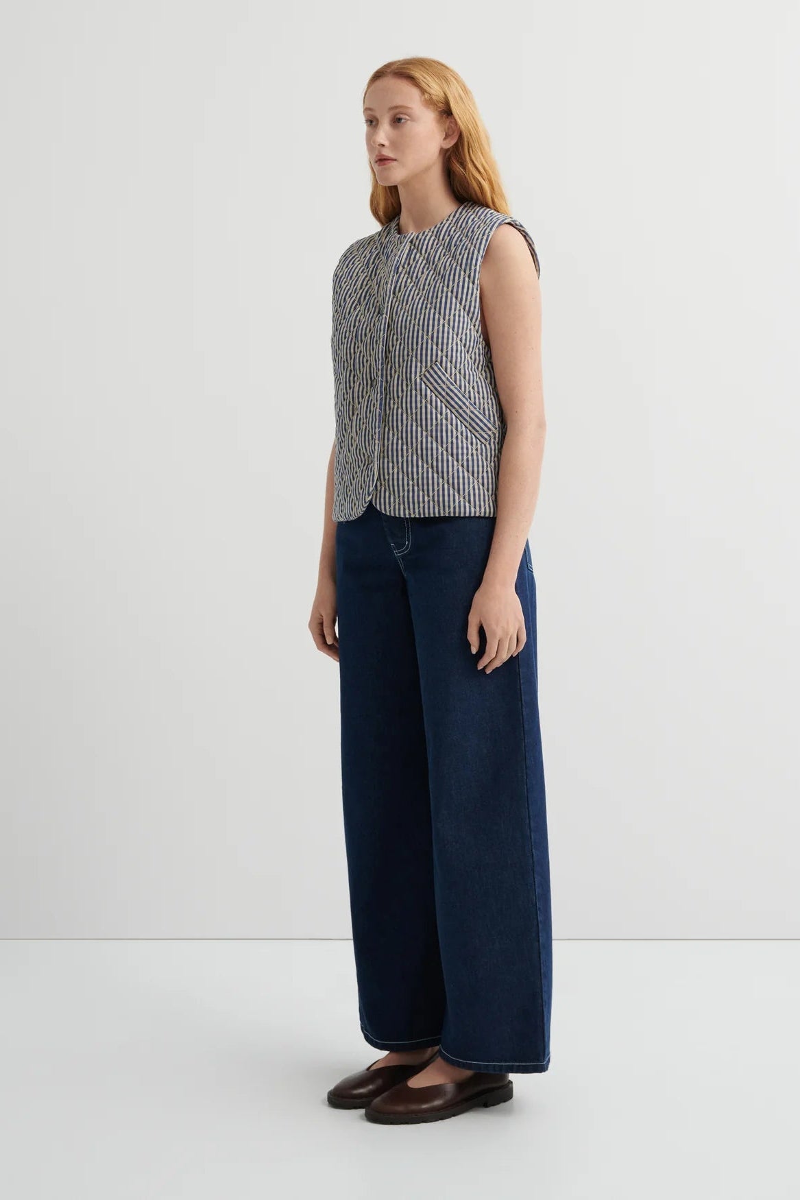 Kowtow – Quilter Vest – Landscape Check