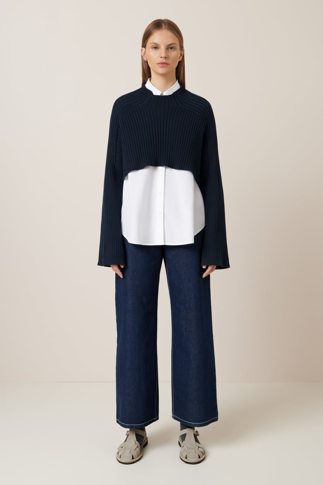 LAST ONE | Kowtow - Reed Sweater - Indigo