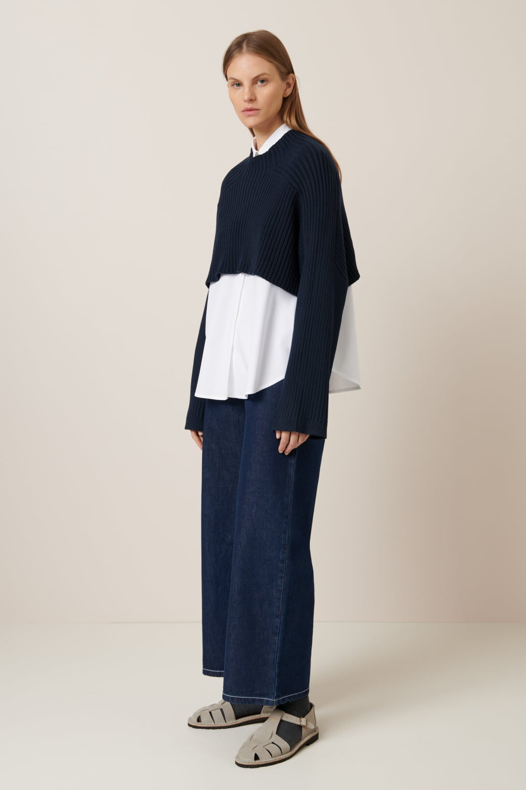 LAST ONE | Kowtow - Reed Sweater - Indigo