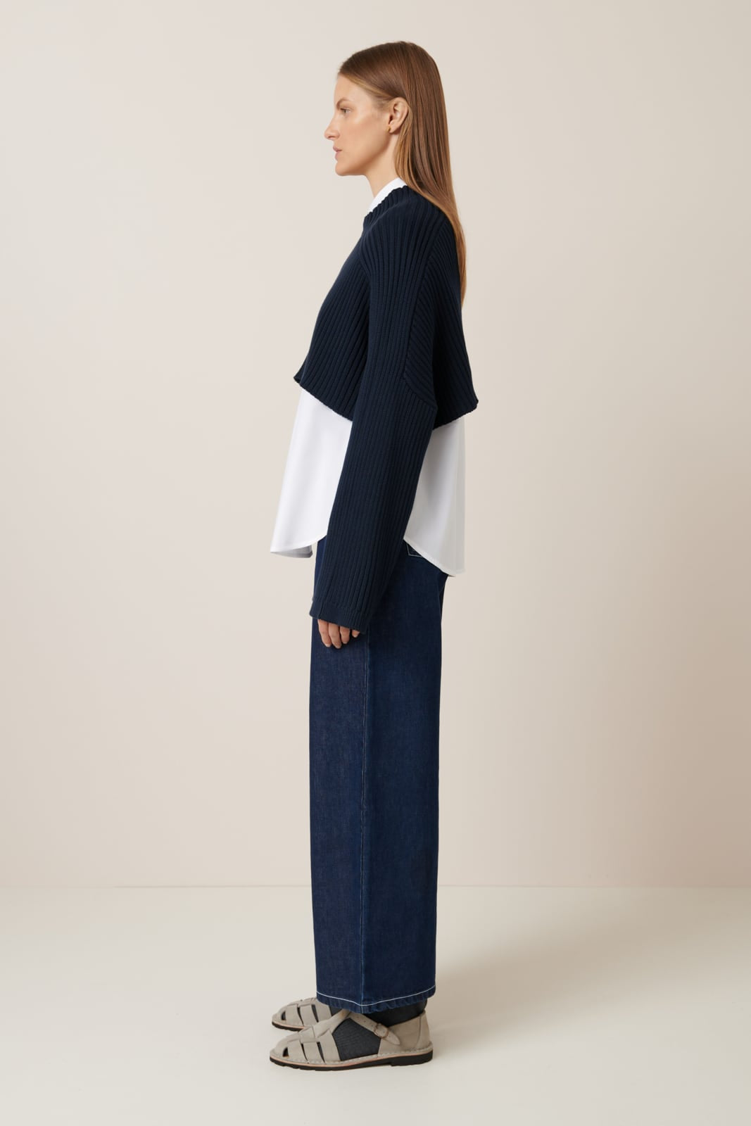 LAST ONE | Kowtow - Reed Sweater - Indigo