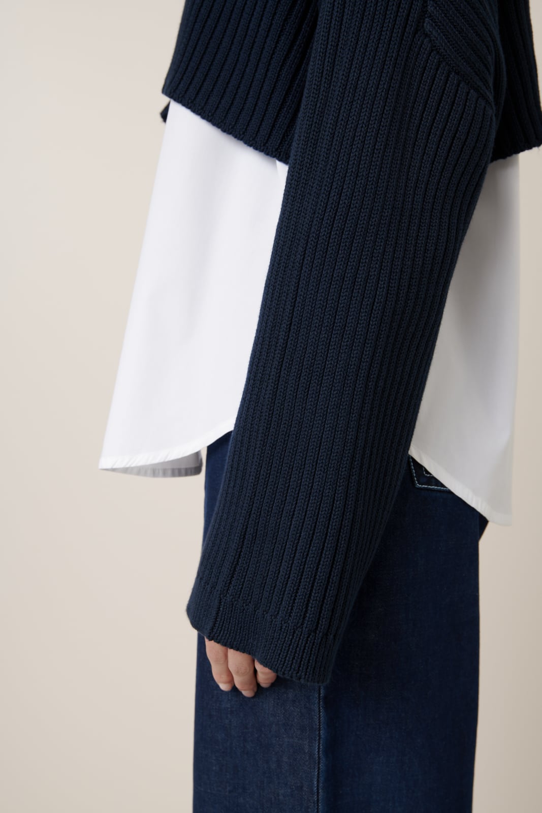 LAST ONE | Kowtow - Reed Sweater - Indigo