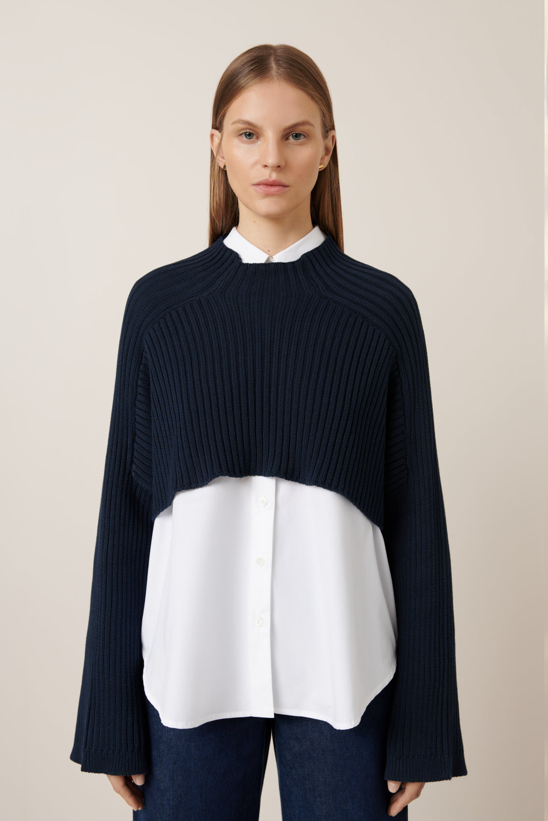 LAST ONE | Kowtow - Reed Sweater - Indigo