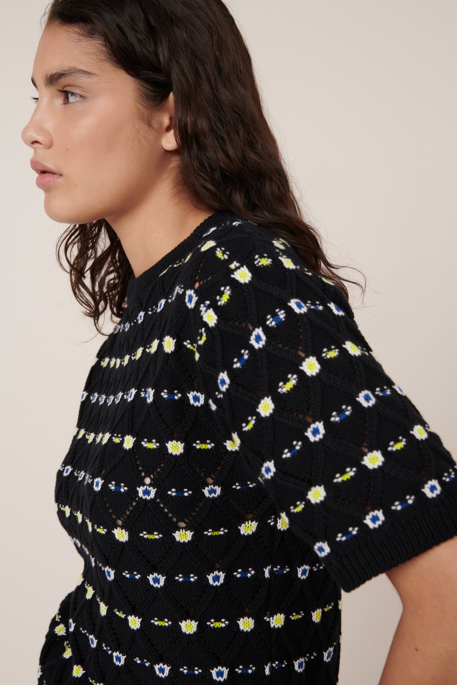 Kowtow - Rhode Top - Daisy Jacquard