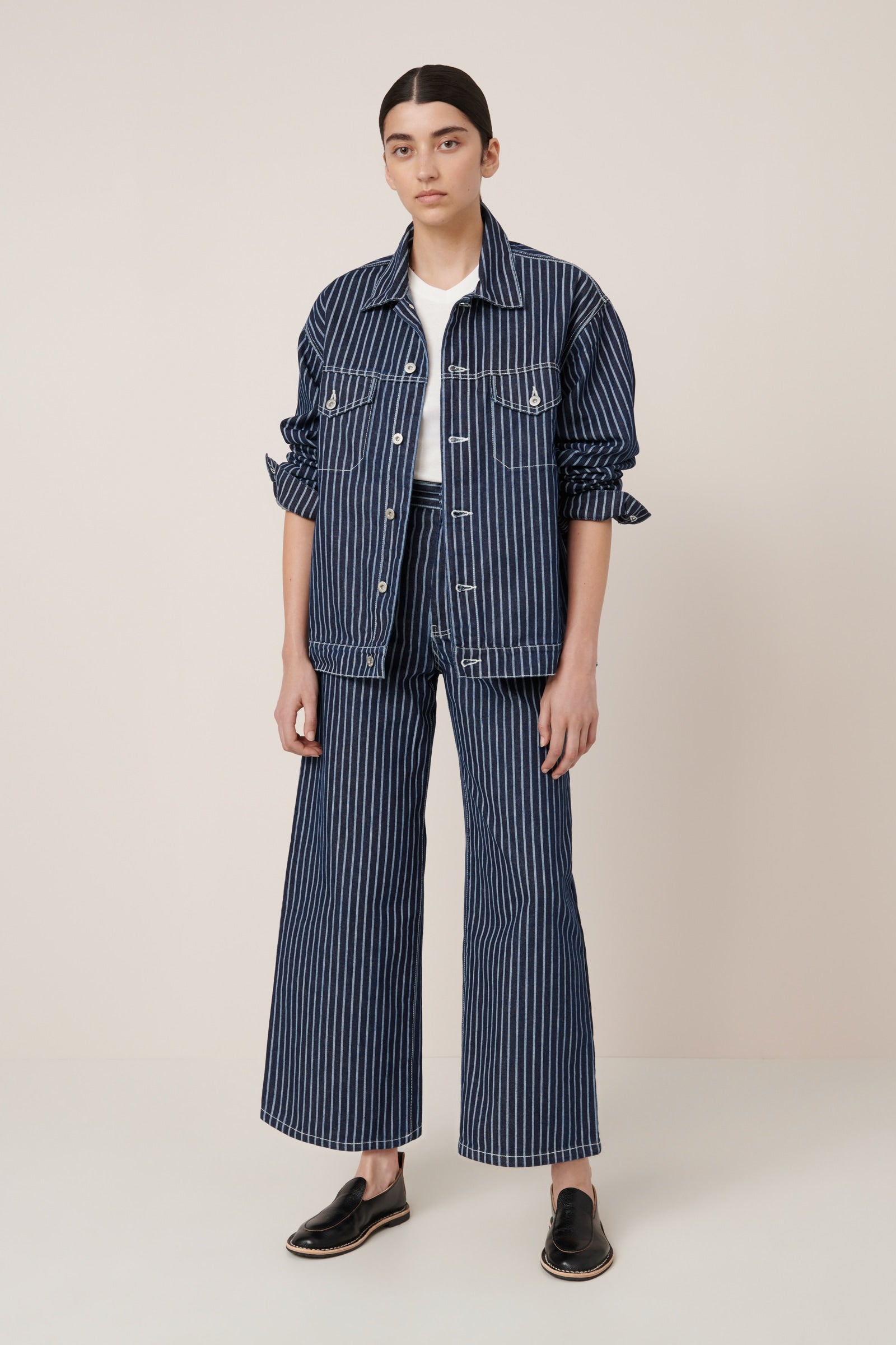 Kowtow - Sailor Jeans - Chalk Stripe