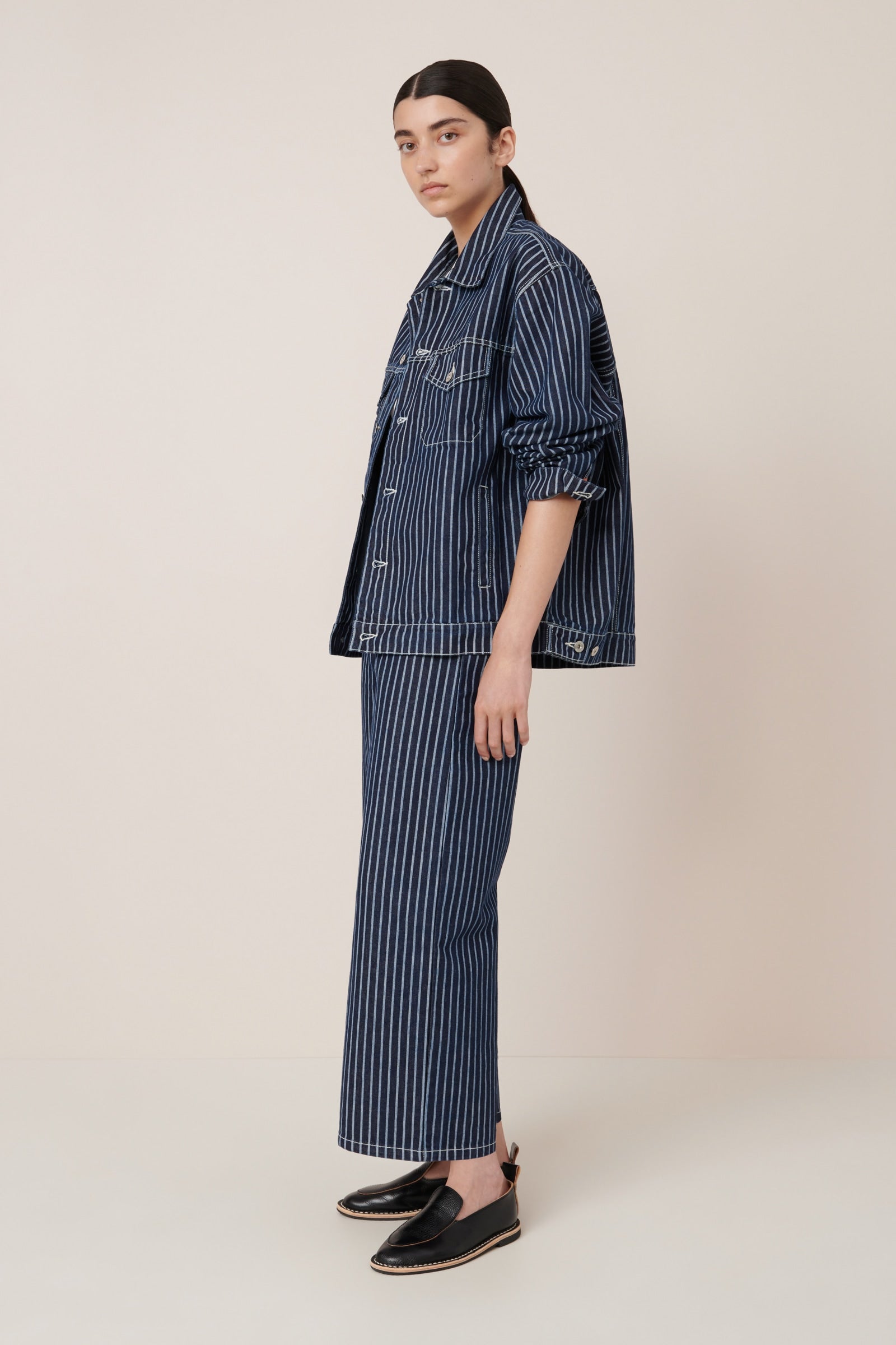 Kowtow - Sailor Jeans - Chalk Stripe
