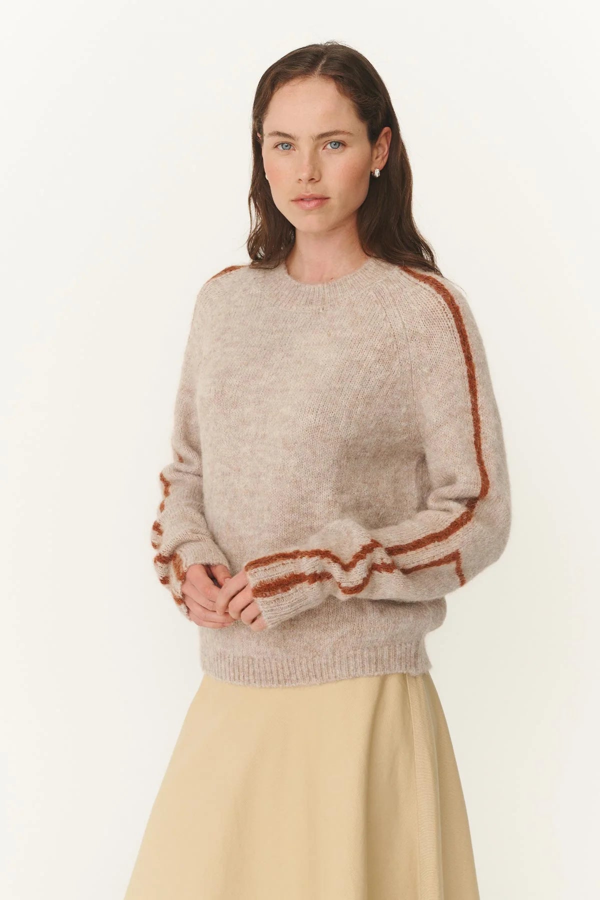 ROWIE - Lana Knit Jumper - Fawn