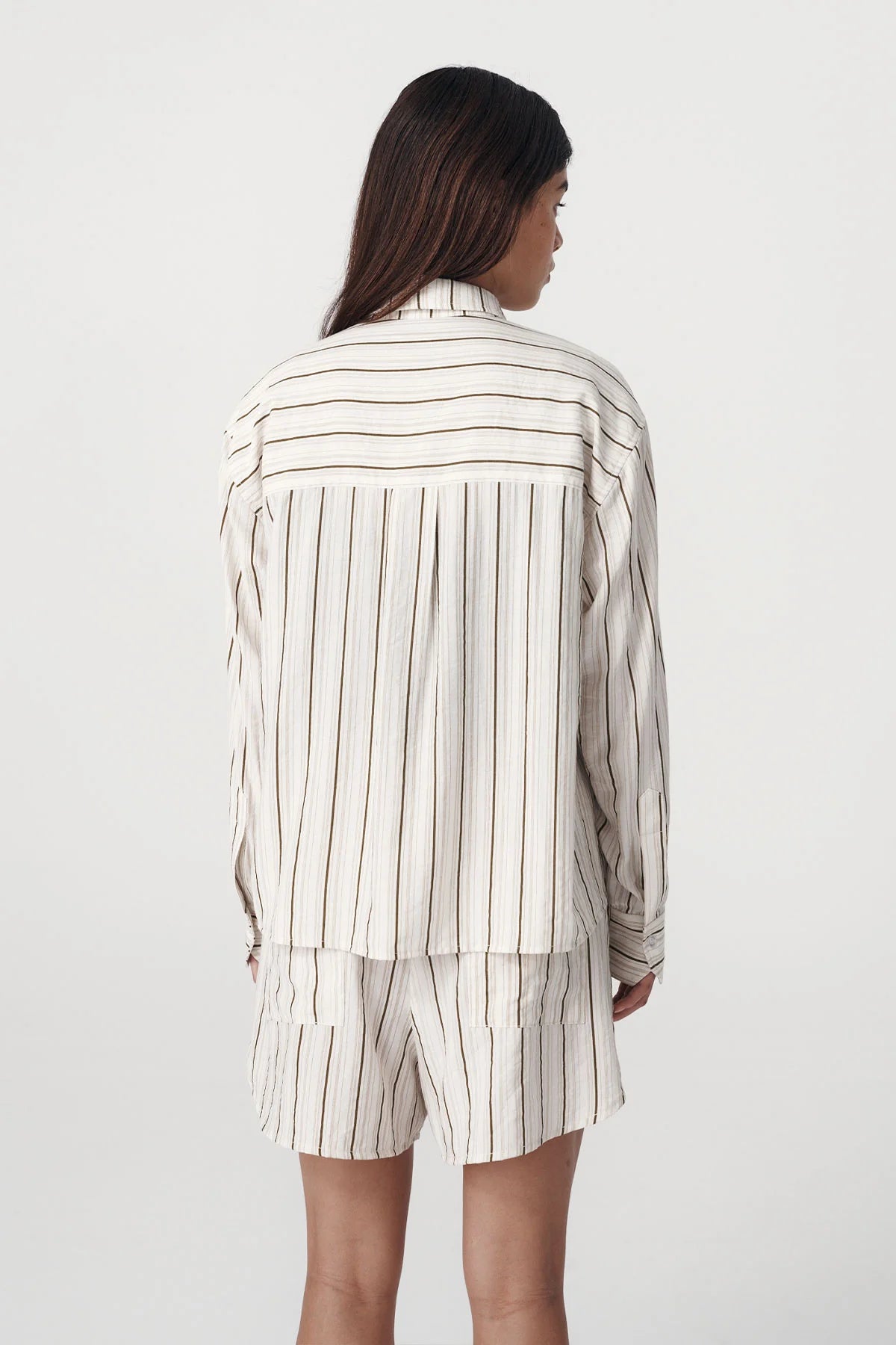 ROWIE - Tia Shorts - Cactus Stripe