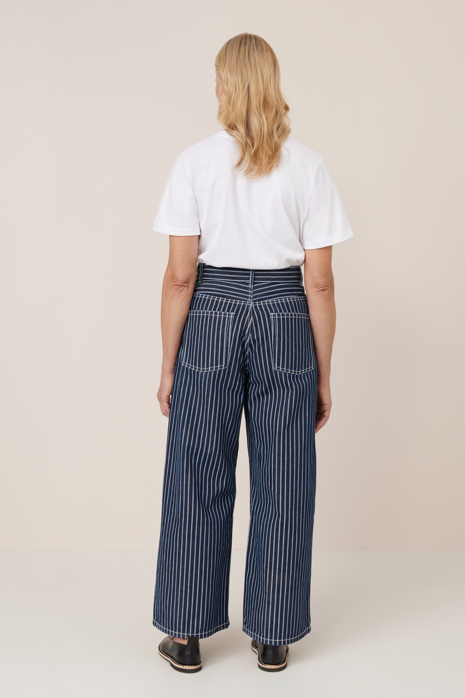 Kowtow - Sailor Jeans - Chalk Stripe