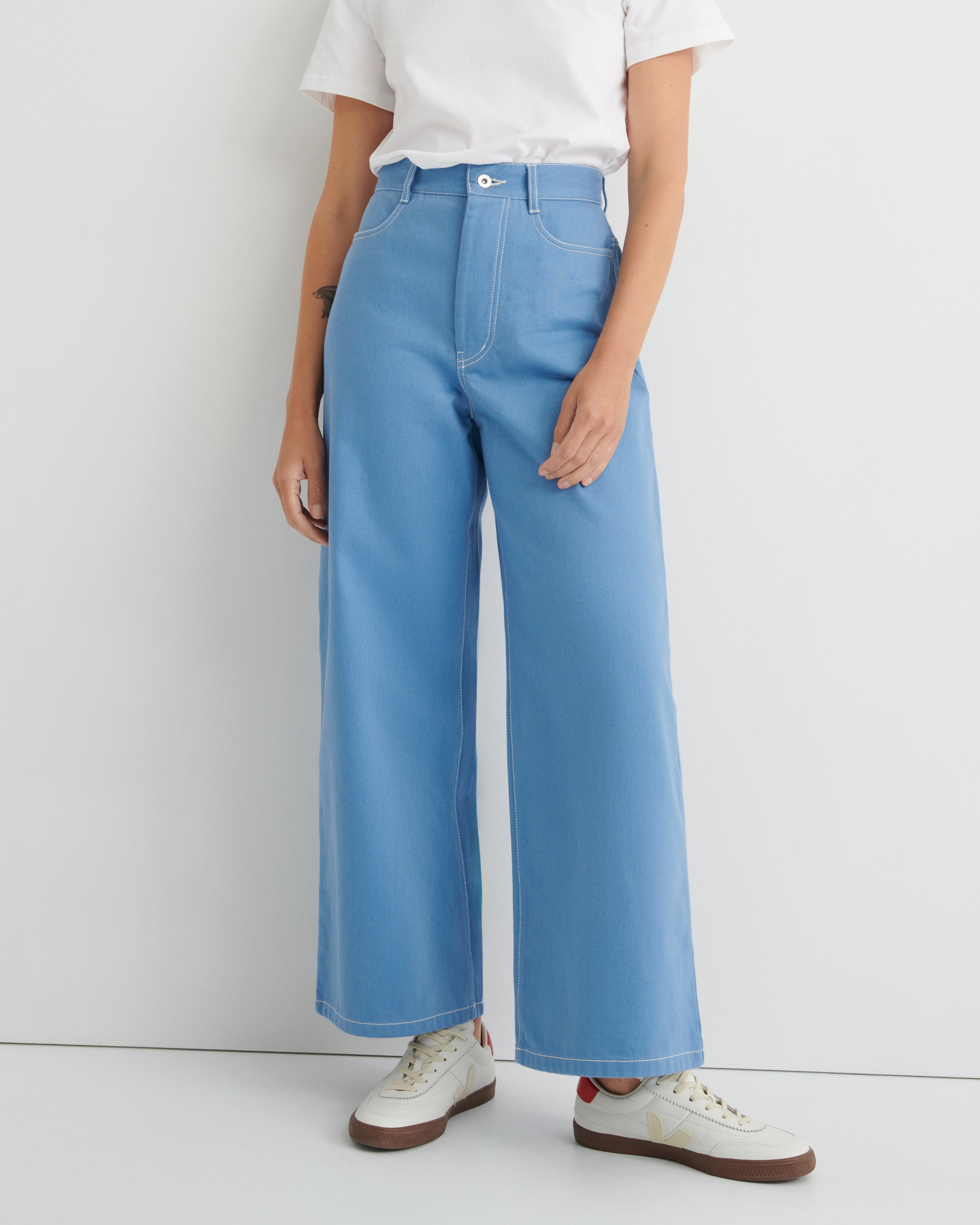 Kowtow - Sailor Jeans - Sky Denim