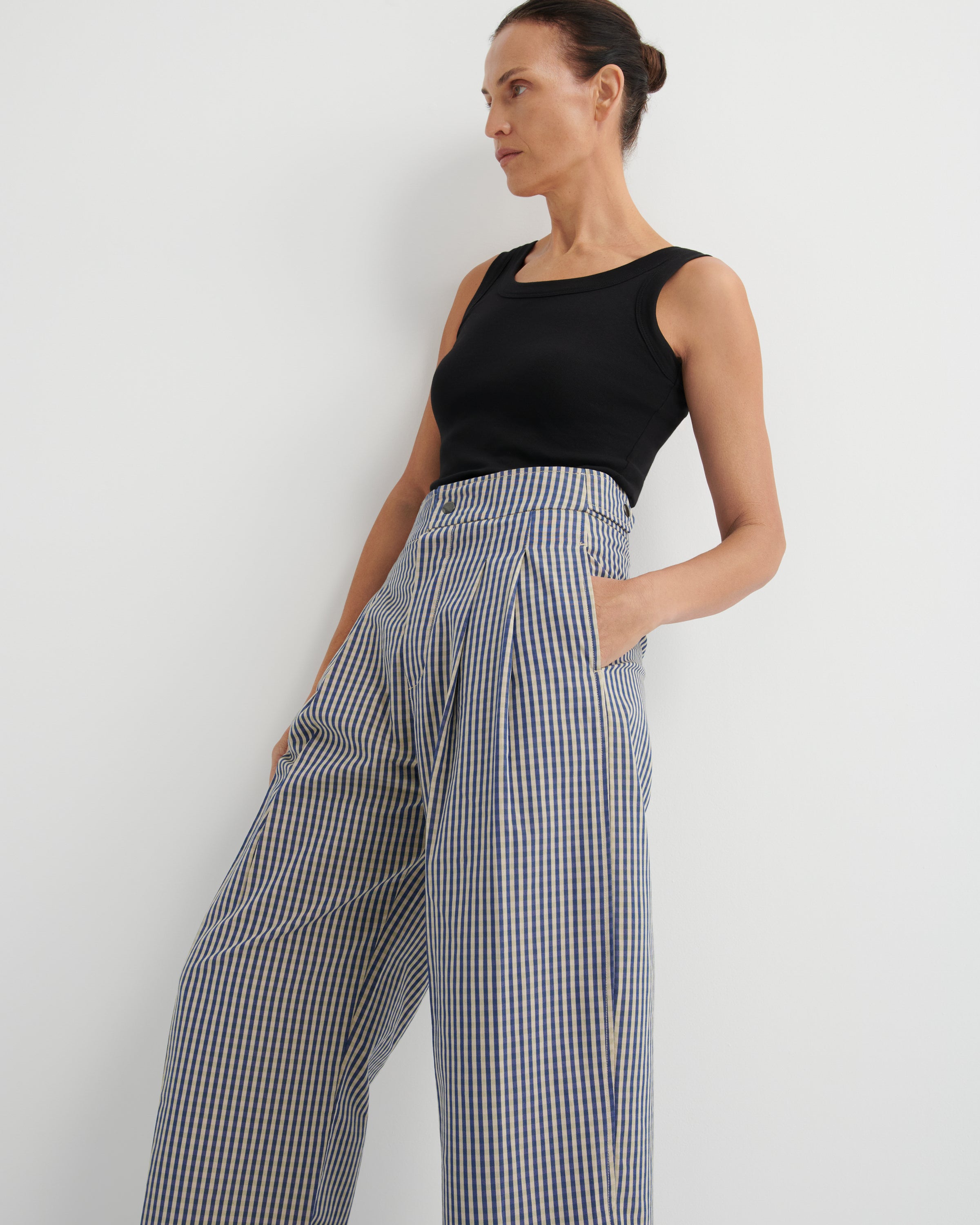 Kowtow - Sculpt Pant - Landscape Check